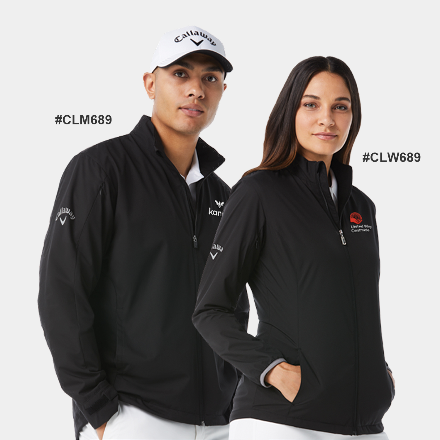 Callaway® Women's Long Sleeve Opti-Repel Full-Zip Wind Jacket