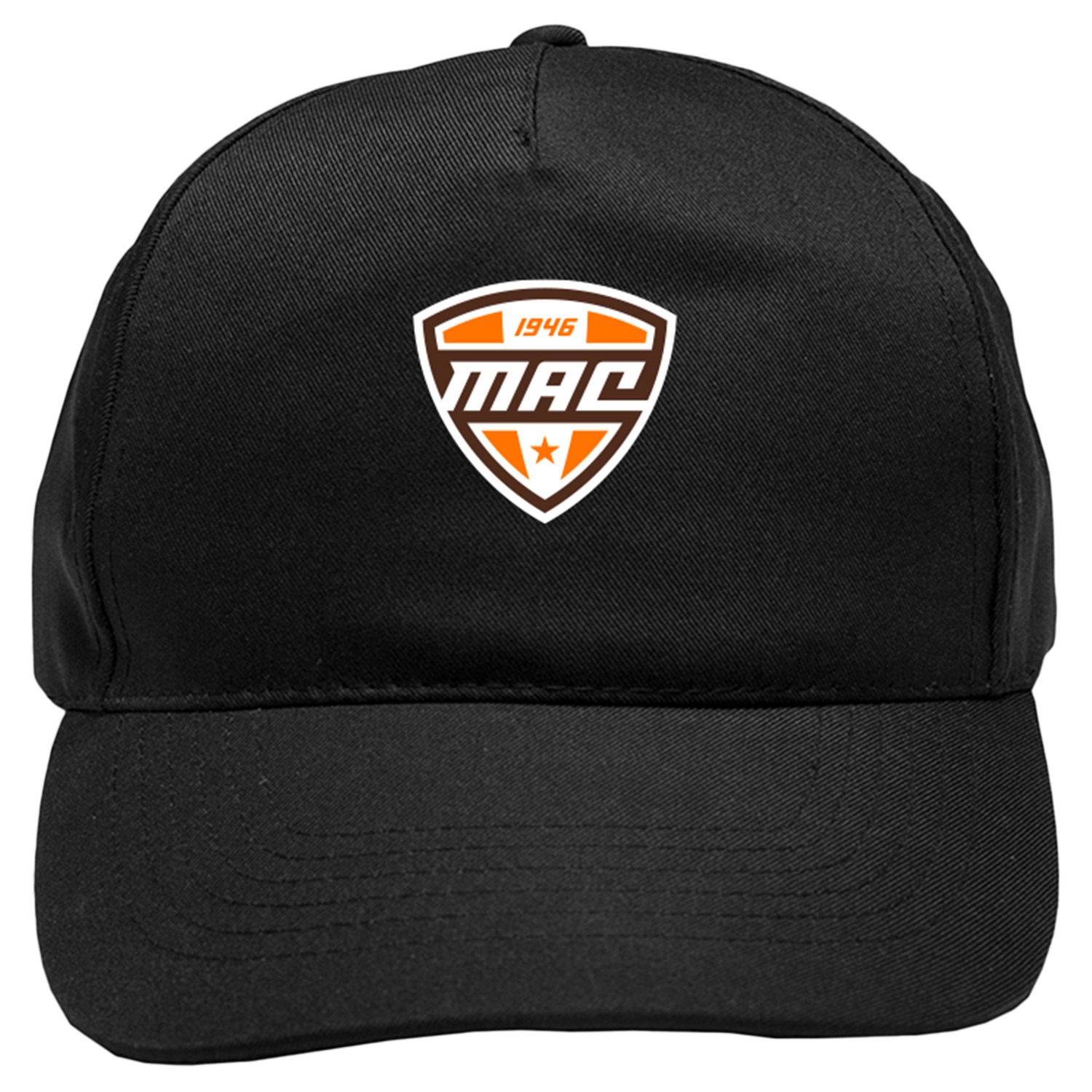 5 Panel Polyester Baseball Caps with Velcro Closure