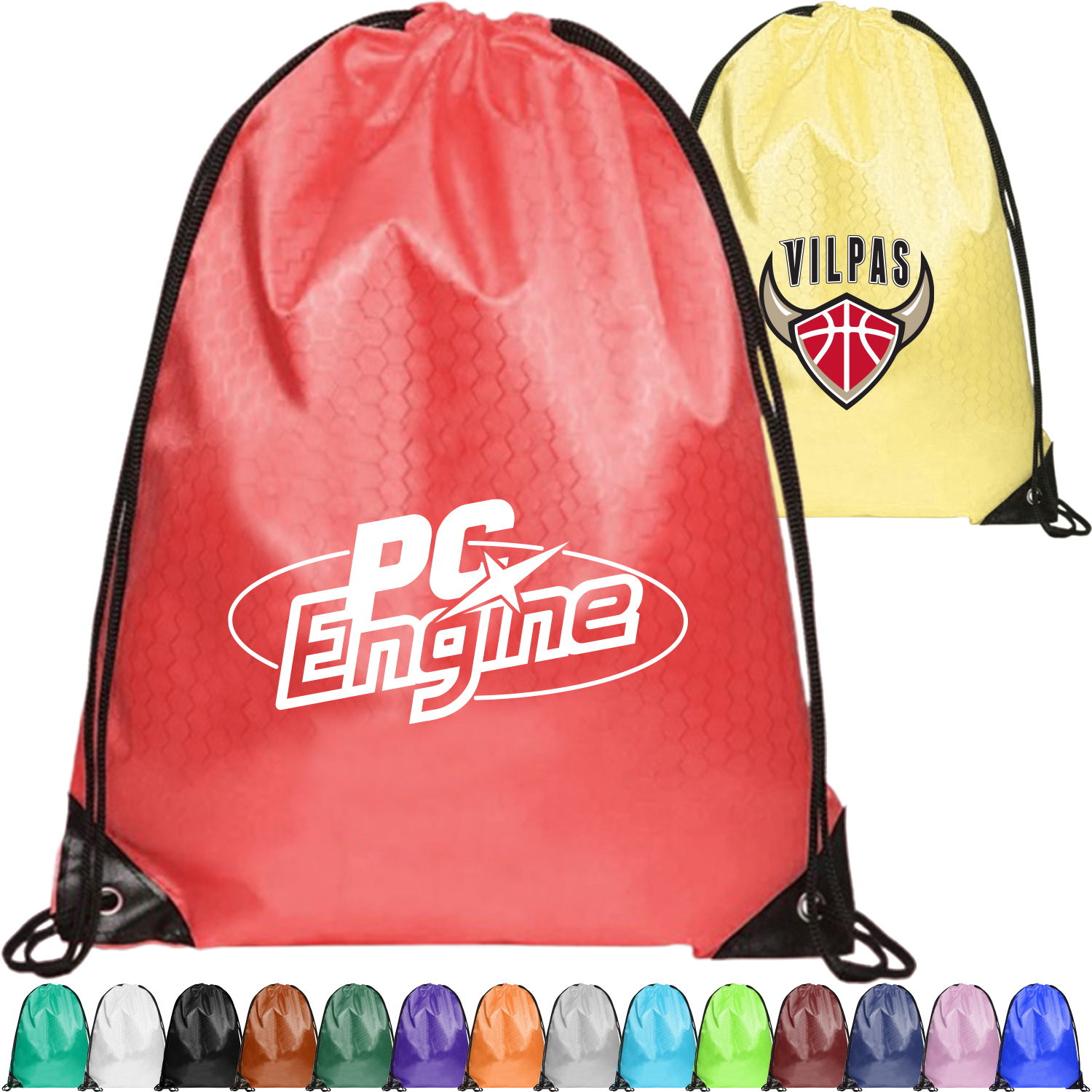 Football Fabric Drawstring