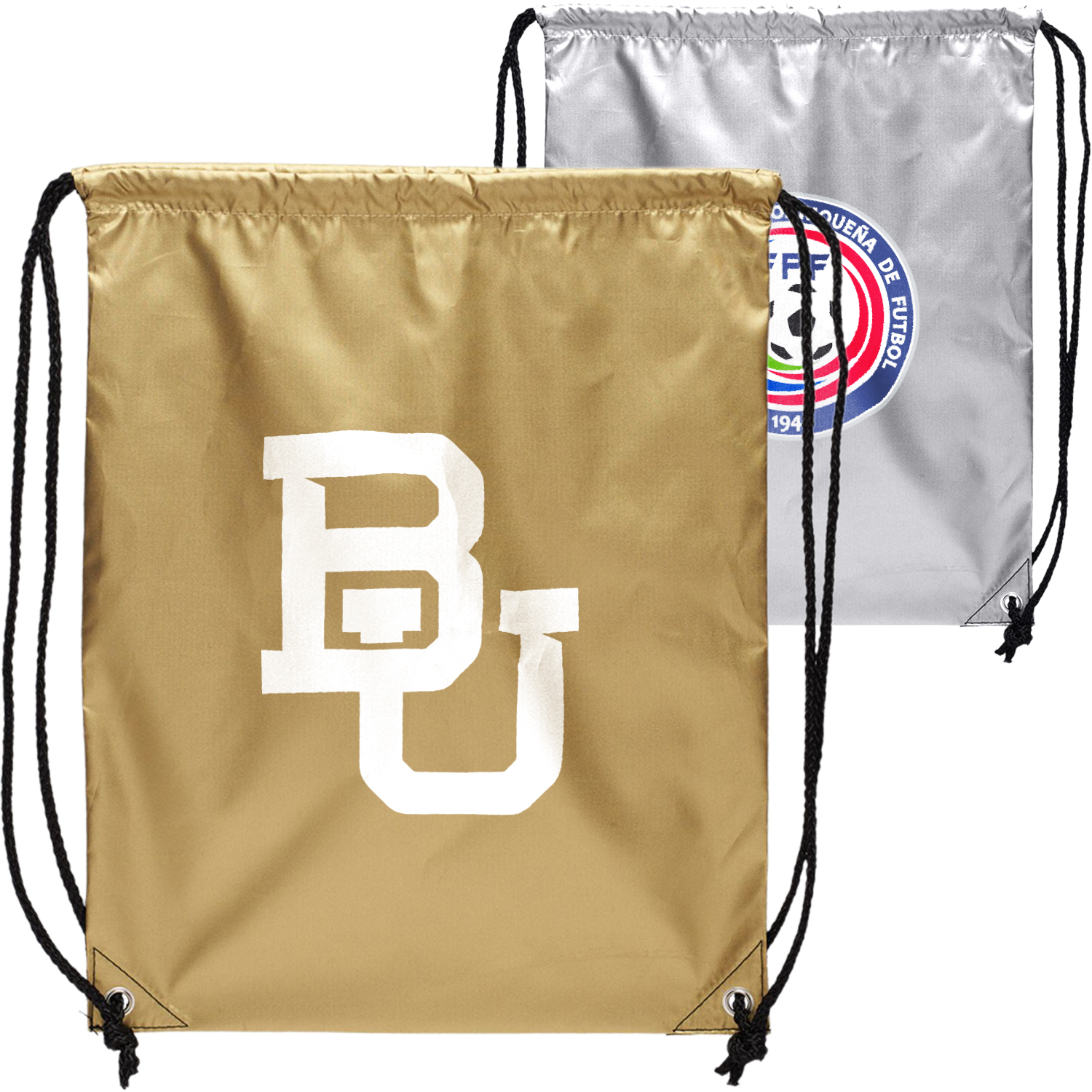 Shiny Drawstring Elegant Backpacks