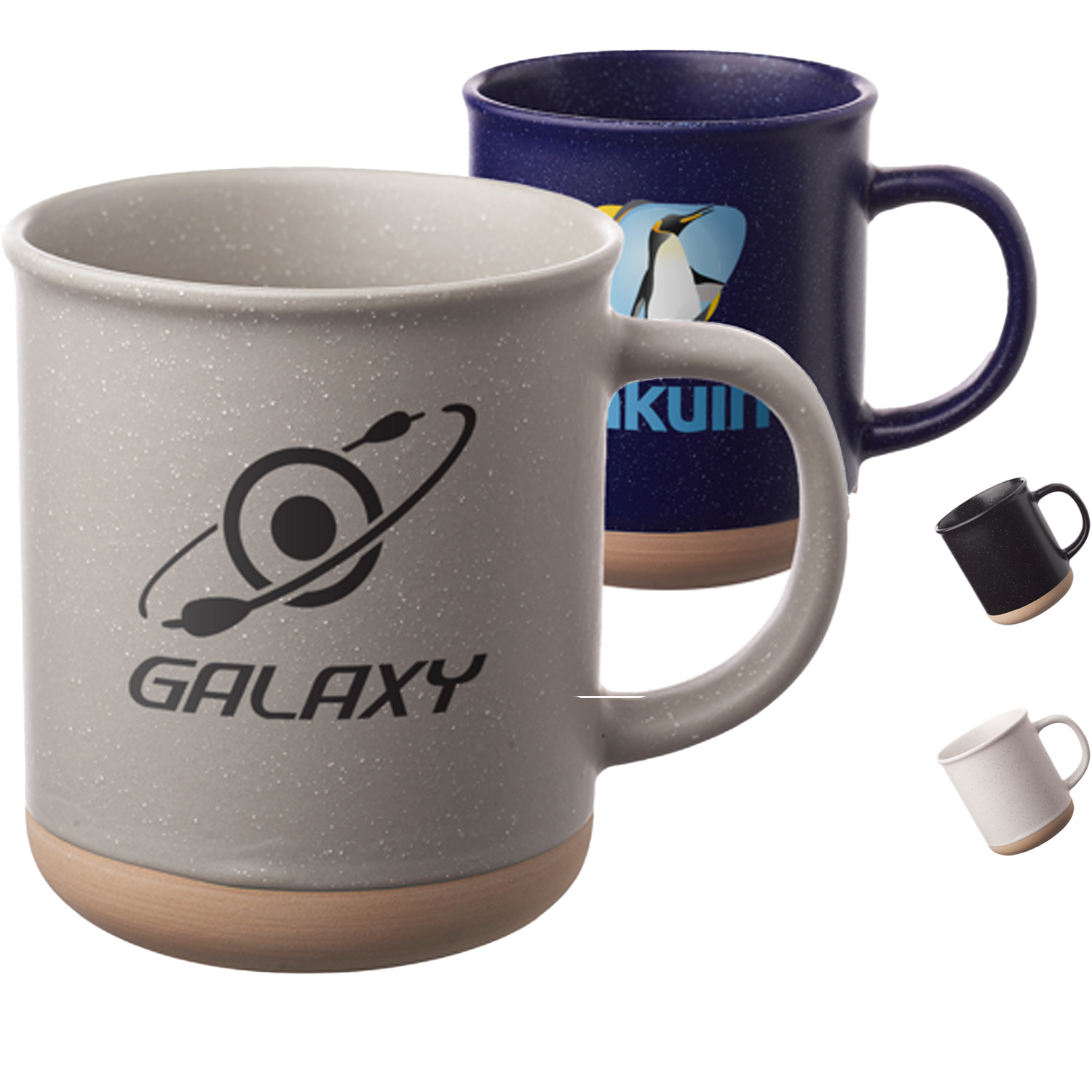 13.5 Oz. Ceramic Coffee Mugs w/ Custom logo