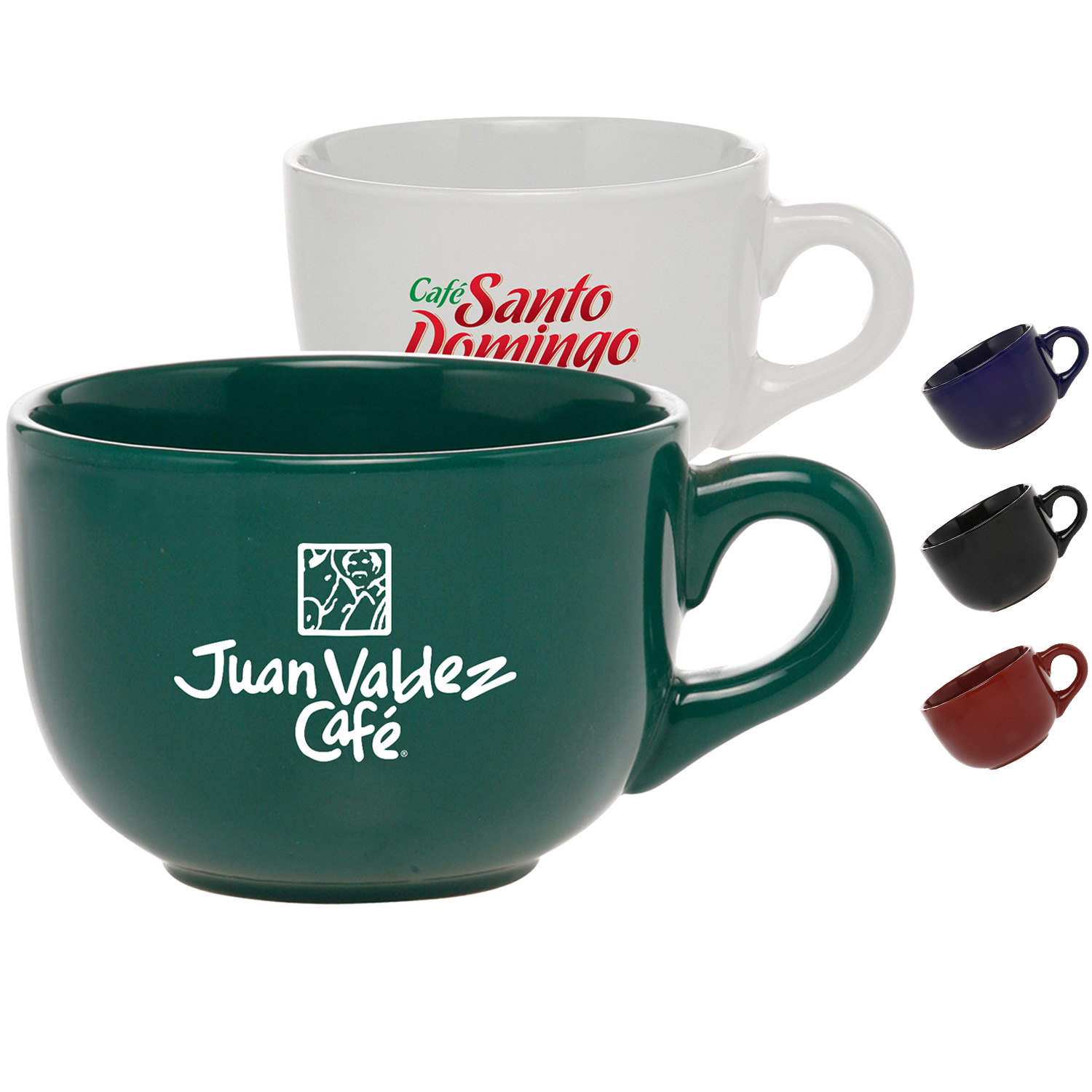 18 oz. Cappuccino Custom Ceramic Mugs
