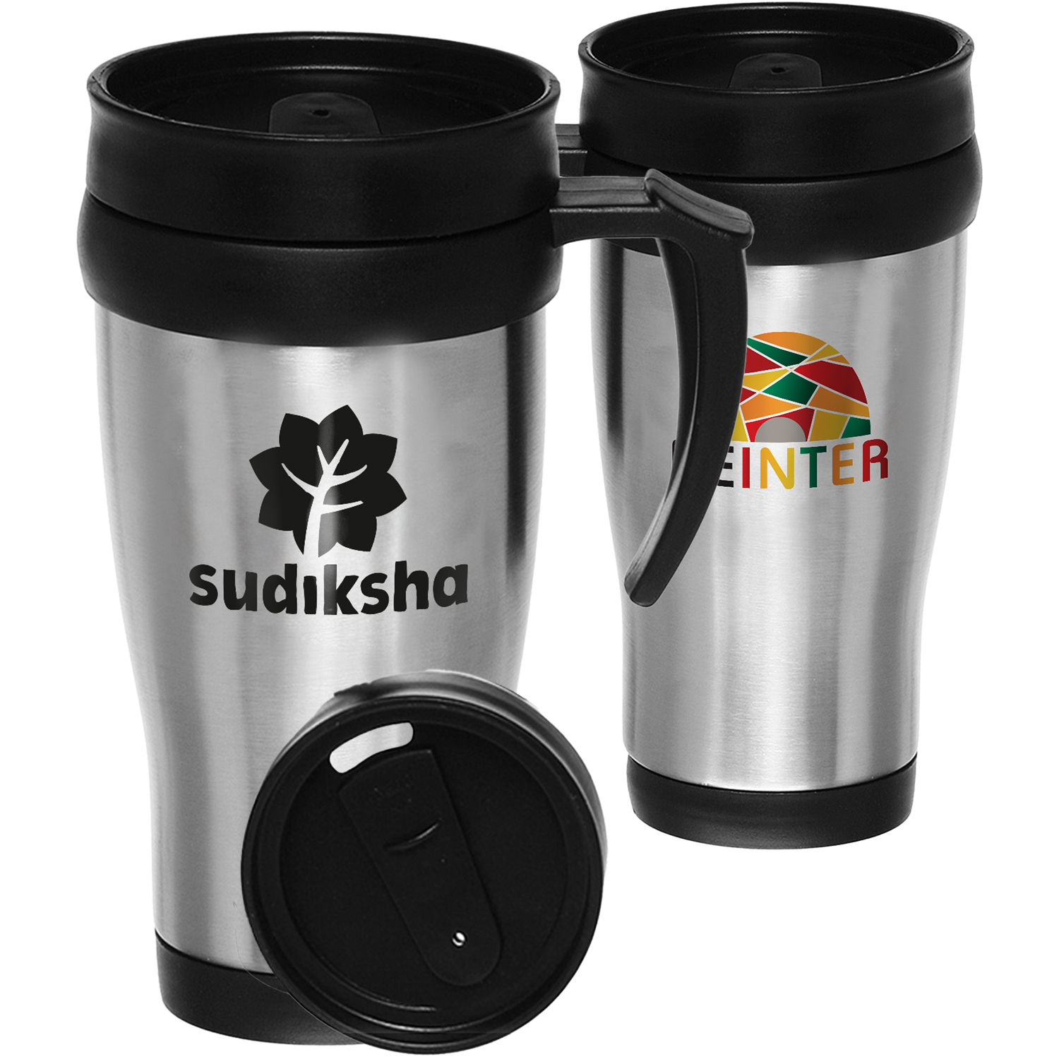 14 oz. Stainless Steel Insulated Travel Mugs