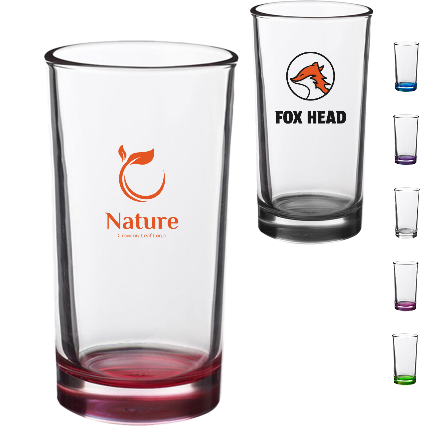 7 oz. Classic Design Glasses W/ Custom Logo