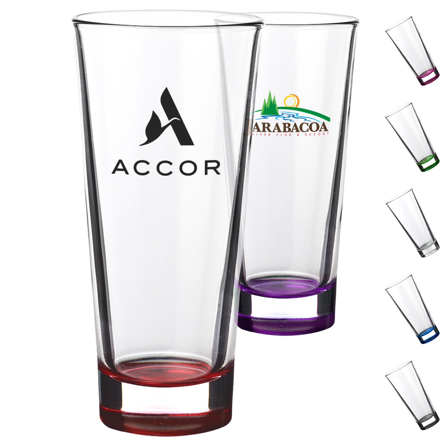 Atenez Highball 17 oz. Glasses