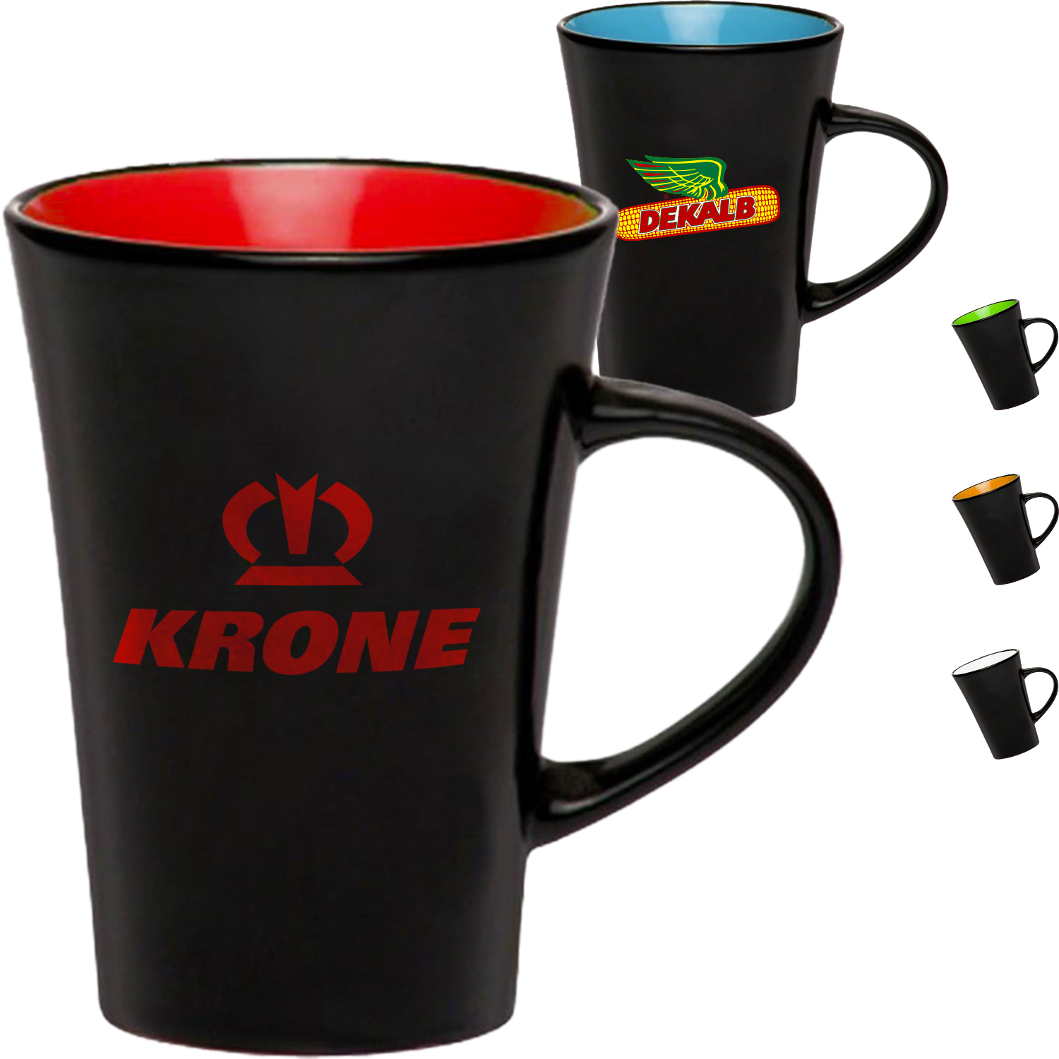 10 oz Tazo Coffee Mug w/ Custom Imprint & Matte Finish Mugs