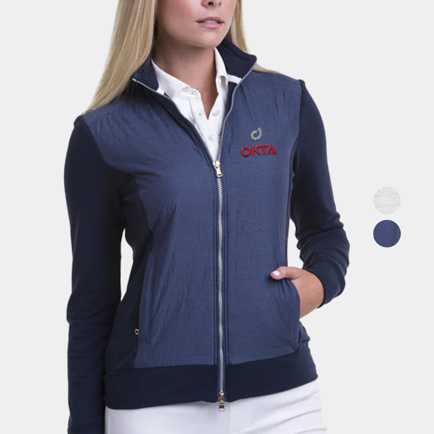 Fairway & Greene® Augusta Full Zip Jacket with UPF 50+ Protection