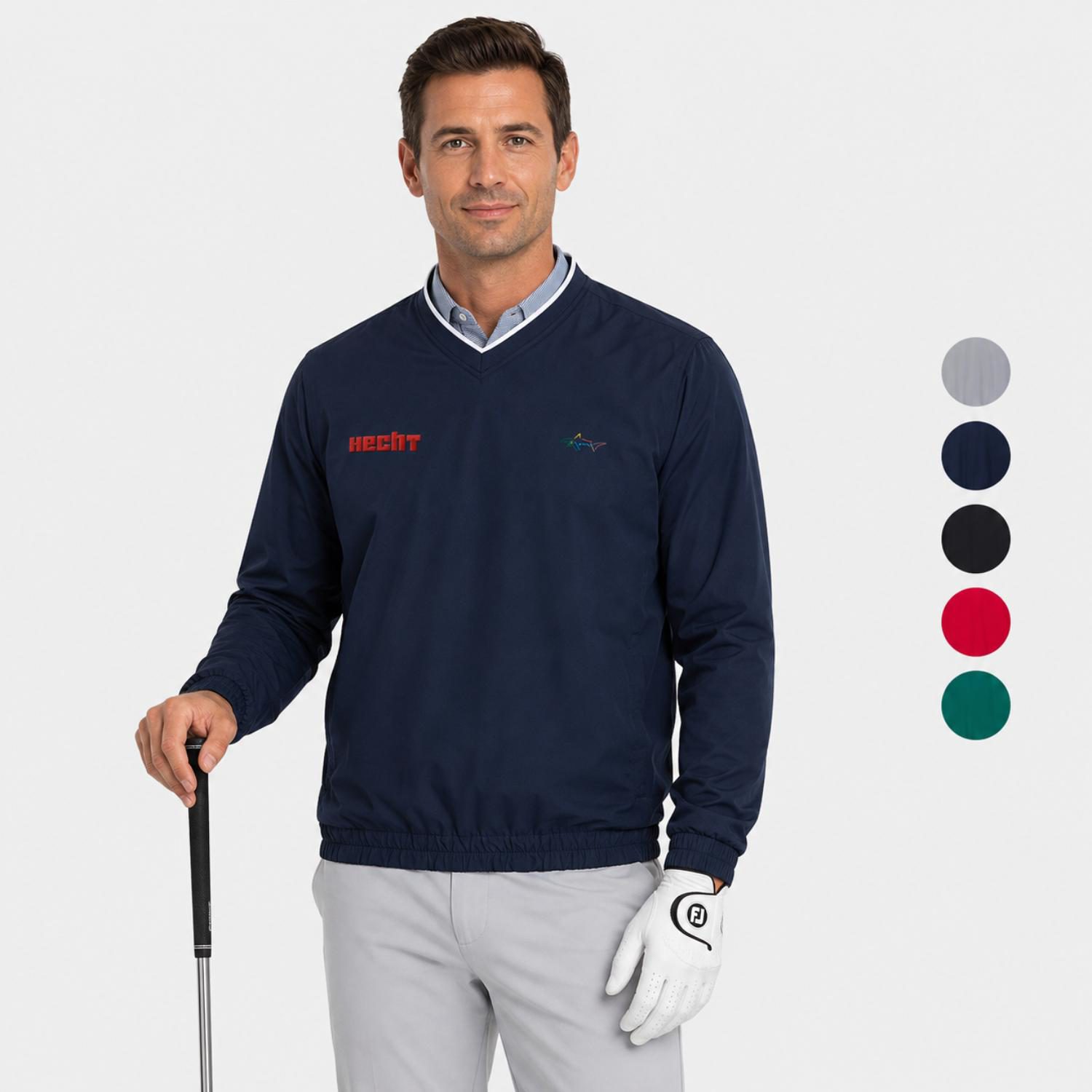 Gregnorman® Shark Windbreaker Zip pockets Shirt