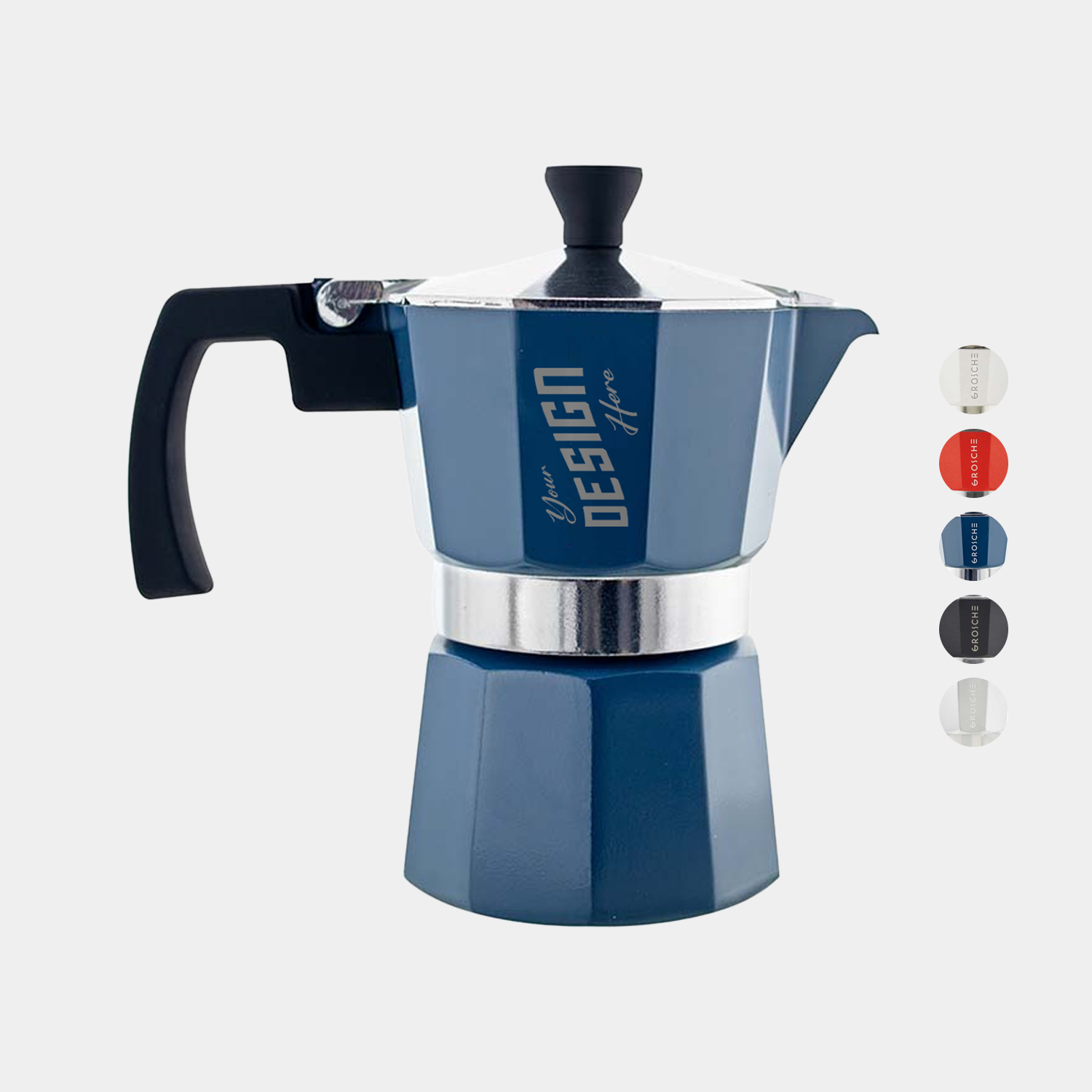 GROSCHE® MILANO 3 Cup Stovetop Moka Pot Espresso Coffee Maker