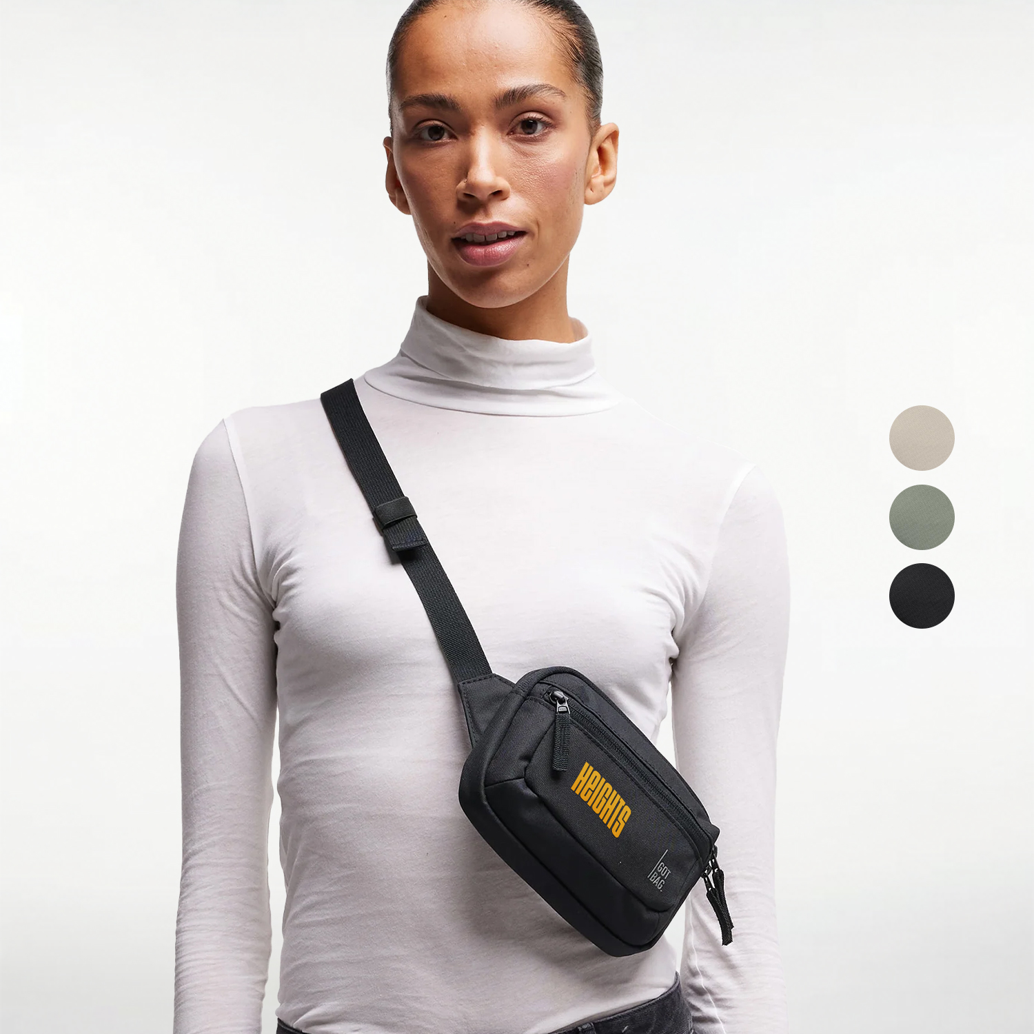 GOT BAG® Sling Bag – GOTS Certified Ocean Plastic Small Crossbody Bag