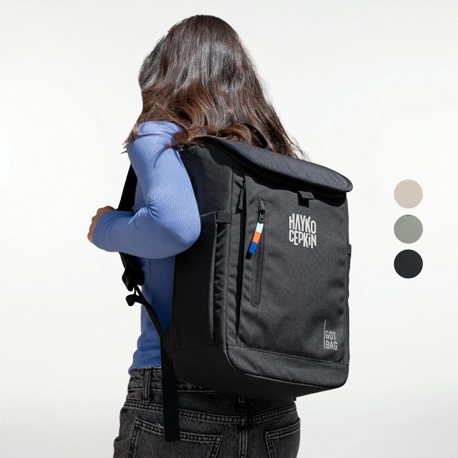 GOT BAG® Serene Pack – GOTS Certified Ocean Plastic Backpack