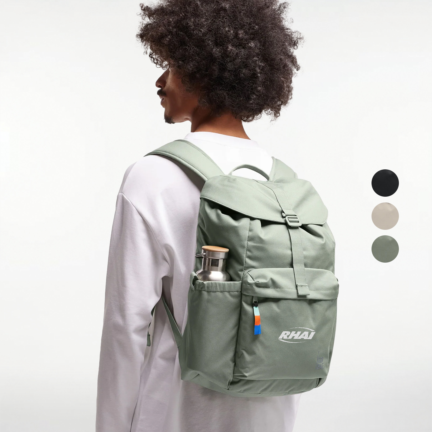 GOT BAG® FLAP PACK – GOTS Certified Ocean Plastic Backpack