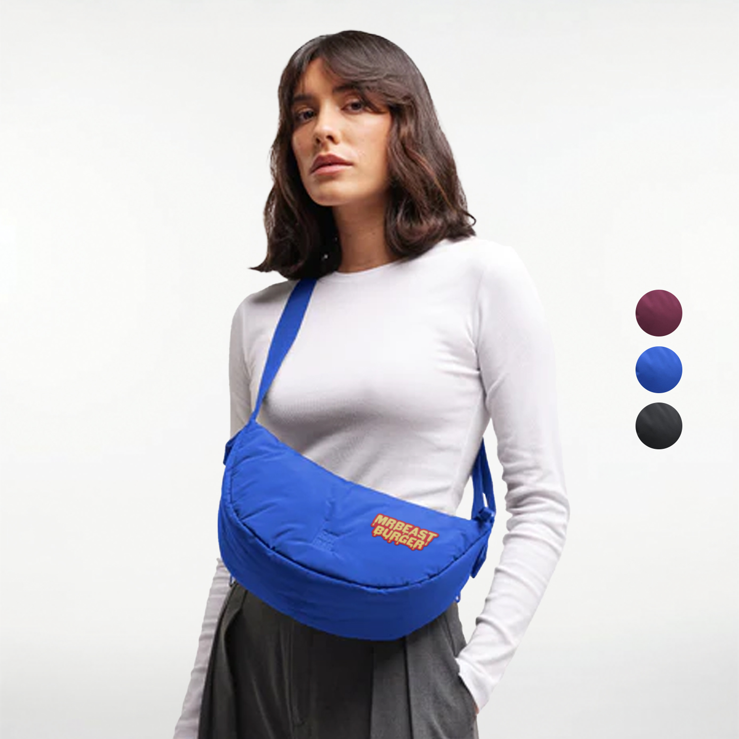 GOT BAG® Cloud Moon – GOTS Certified Ocean Plastic Small Crossbody Bag