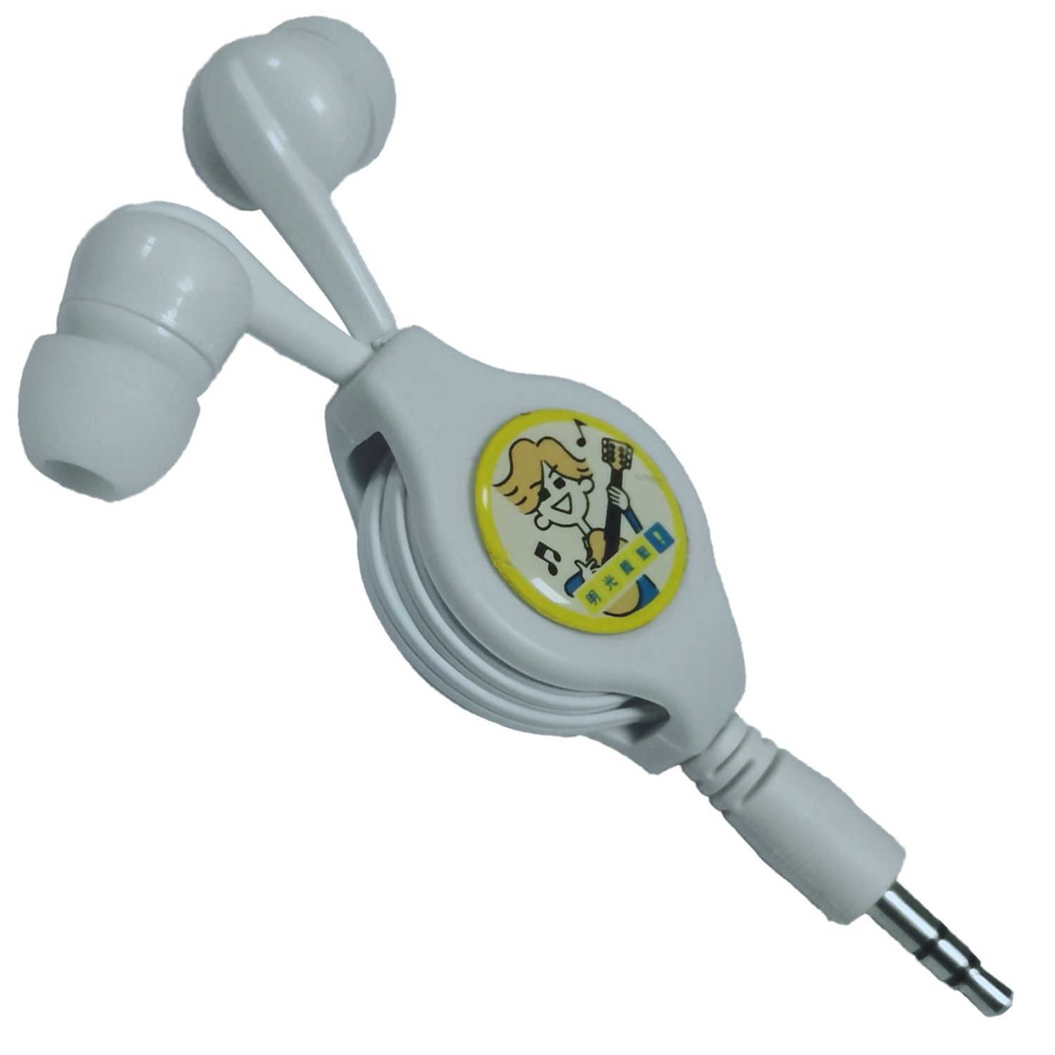 Retractable Cable In-Ear Headphone