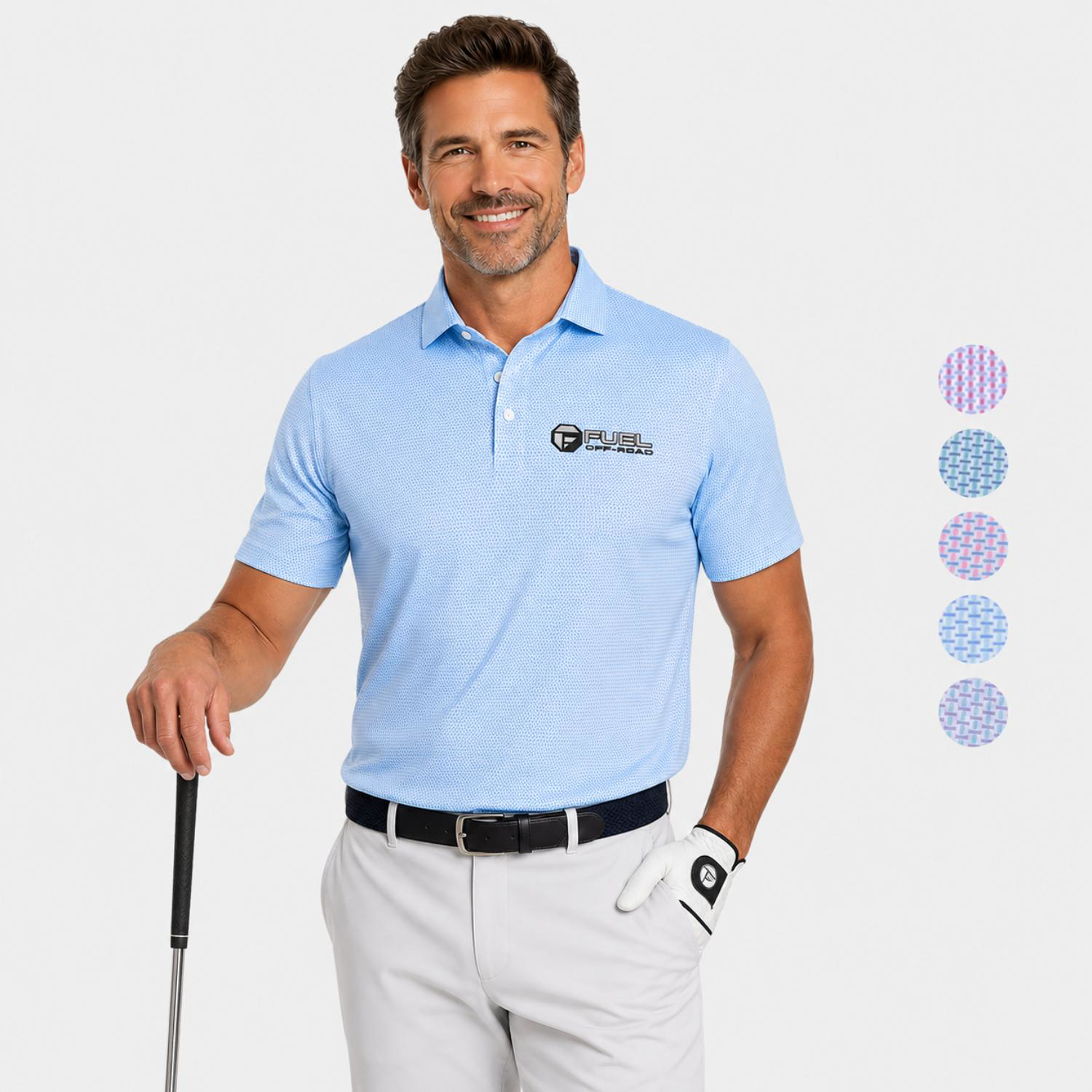 Holderness & Bourne® The Norman Men's UPF 50+ Polo Shirt