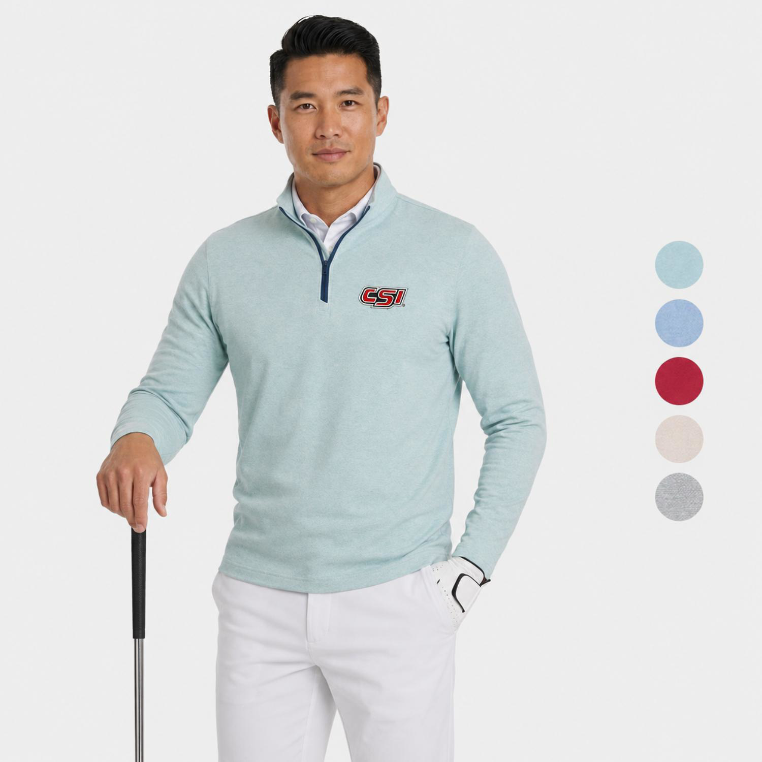 Holderness & Bourne® The Bell Men's UPF 50+ Quarter-Zip