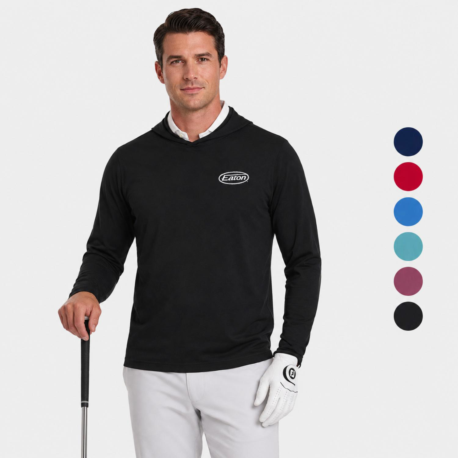 Holderness & Bourne® The Jackson Men's UPF 50+ Hoodie