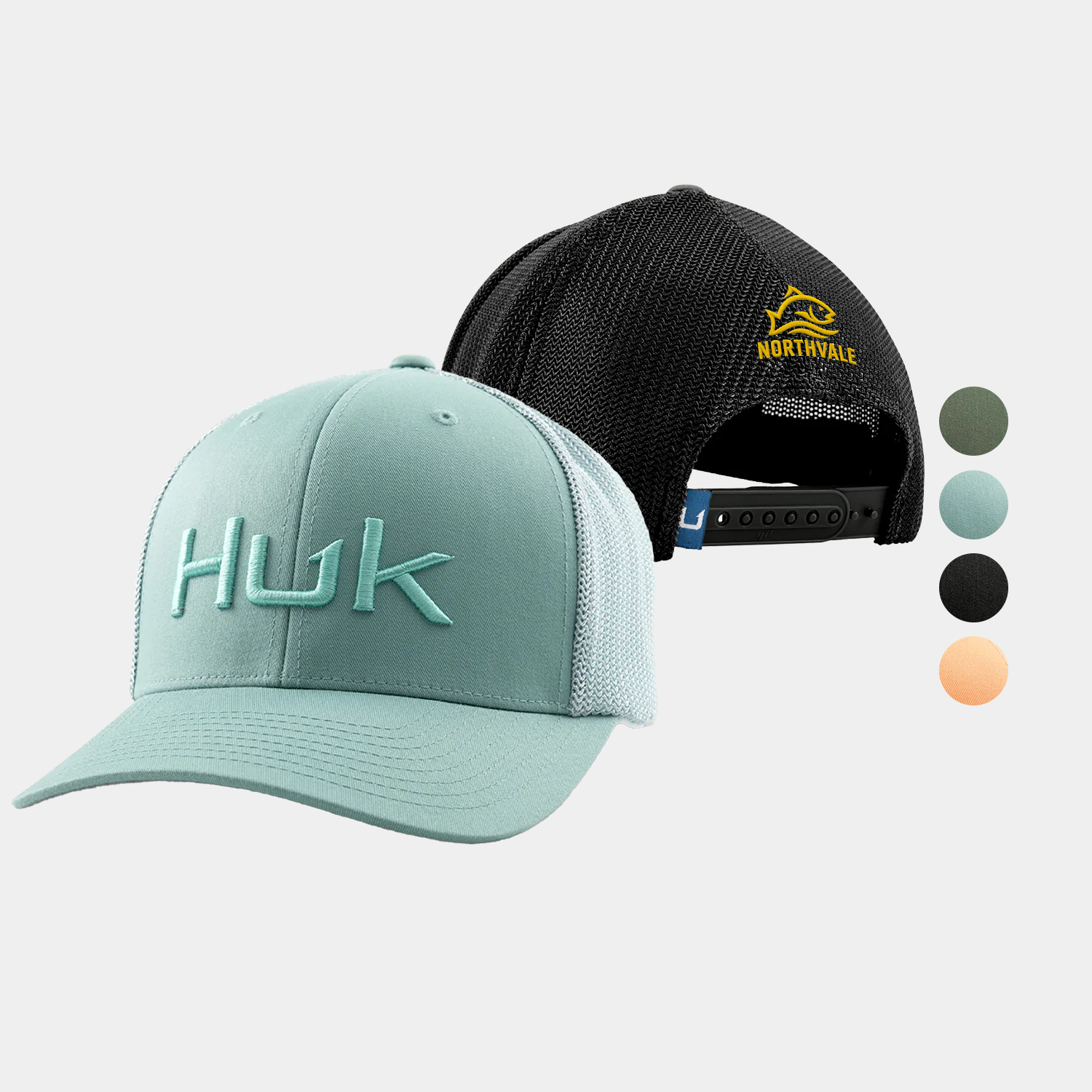HUK® All Day Outdoor Trucker Hat with Custom Logo