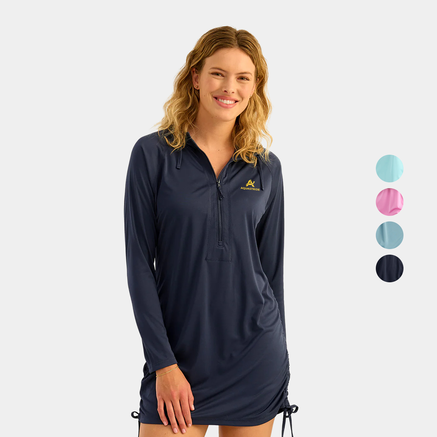 Huk® Women's Full Sleeve Cover-UP Dress with UPF50+ Protection and Custom Logo