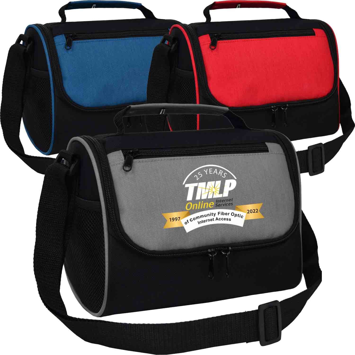 8-Can Frosty PEVA Lining Insulated Cooler Bag
