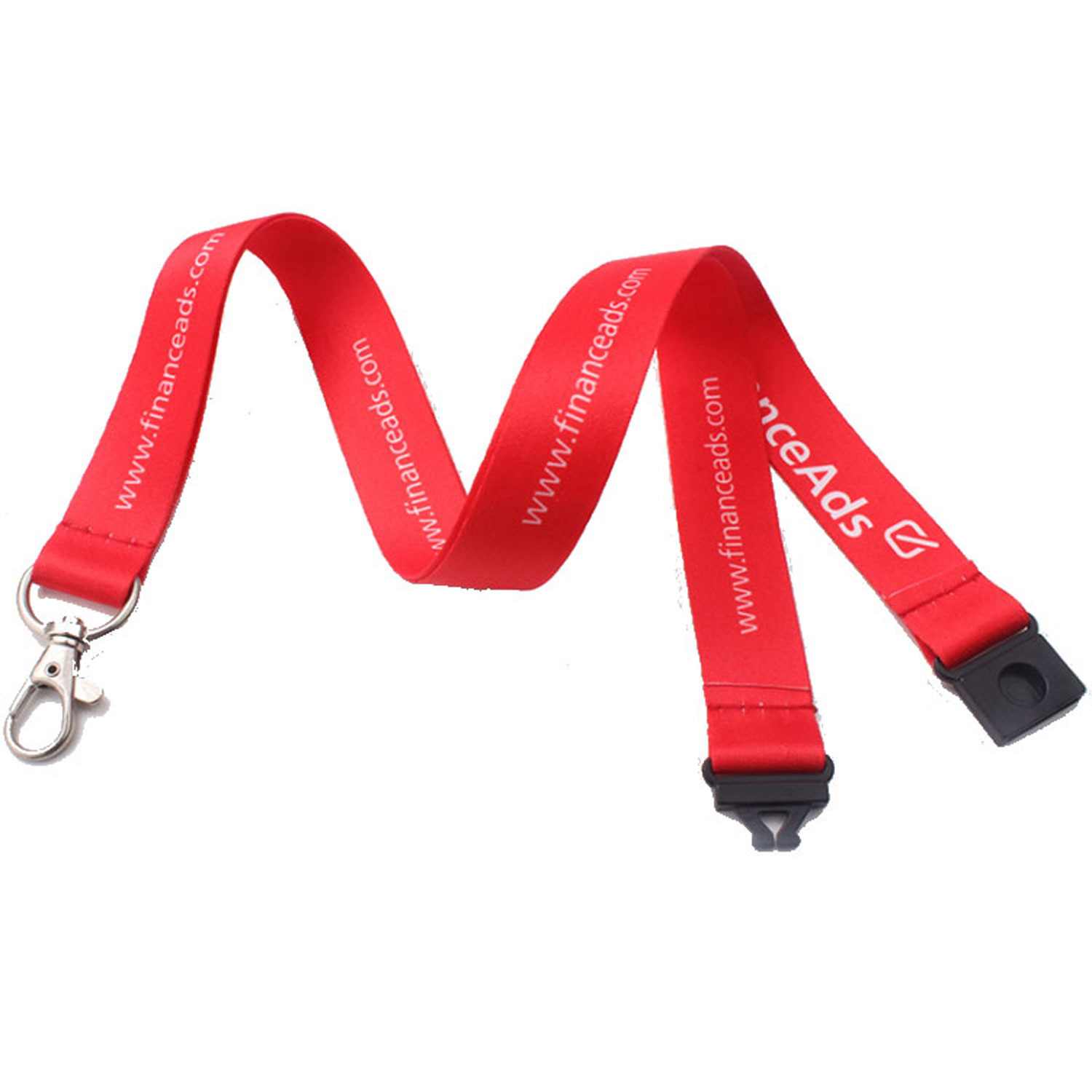5/8" Dye Sublimation Lanyards with Safety Breakaway