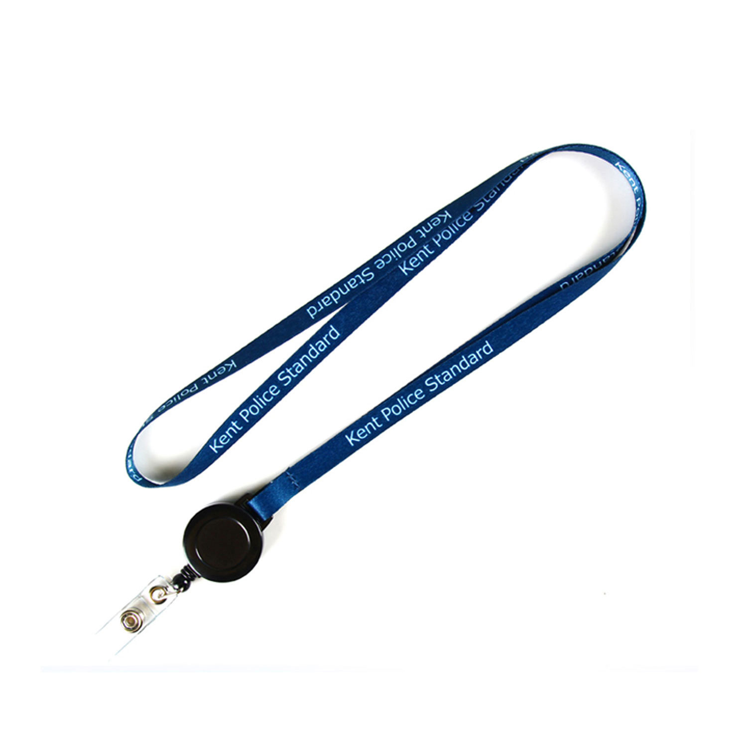 5/8 inch Nylon Lanyards w/ Retractable Reel Combo