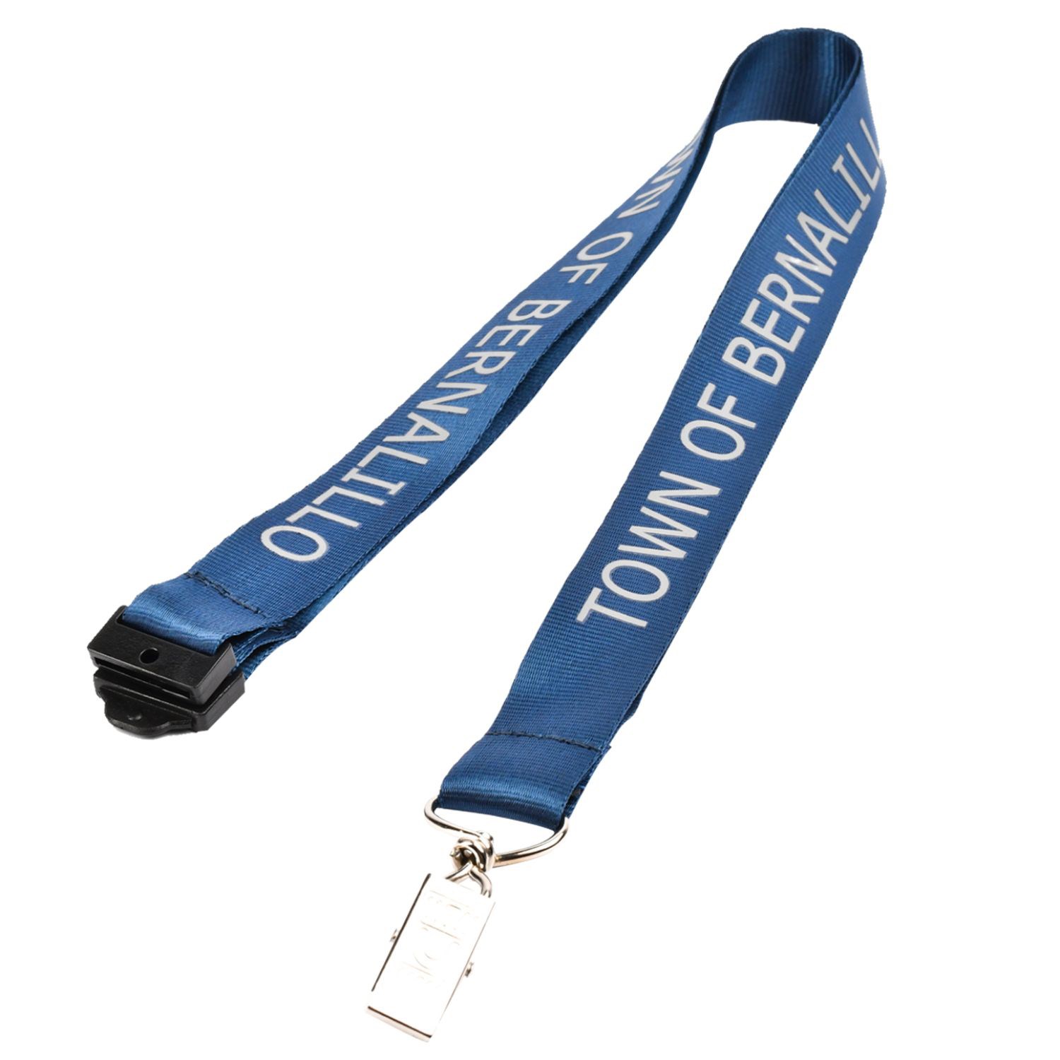 1/2" Nylon Lanyards with Safety Breakaway