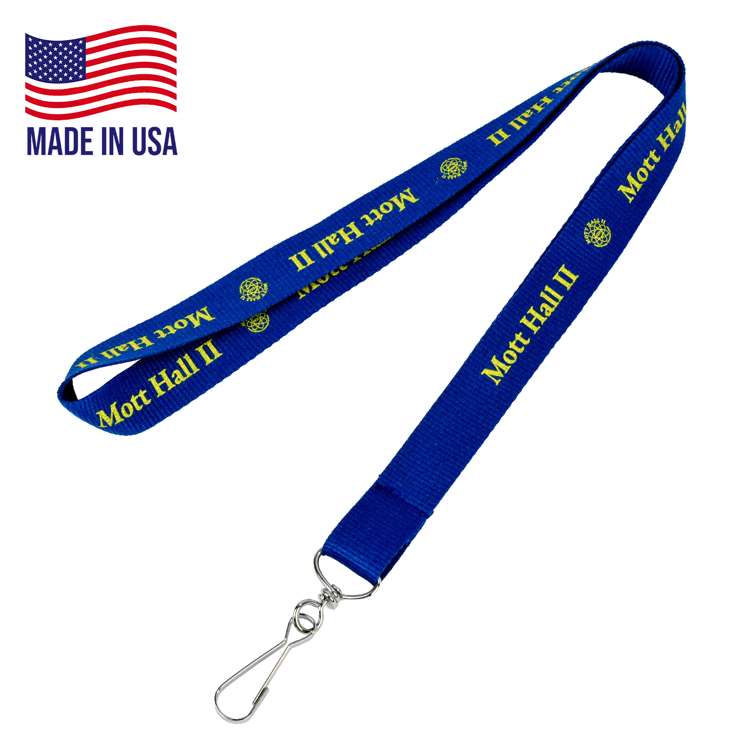 USA Made Polyester Lanyard 3/4 inch (20mm)