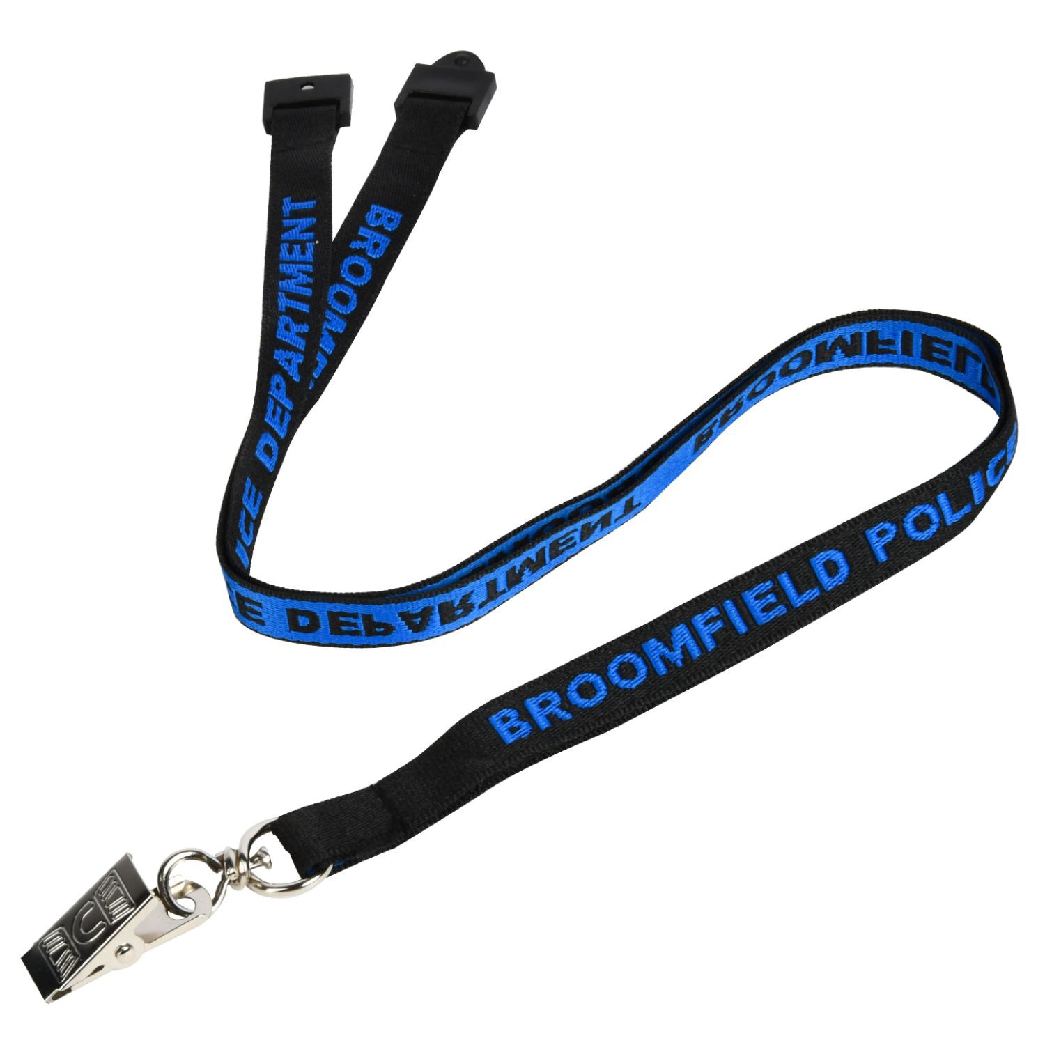 1/2" Woven Lanyards with Safety Breakaway 12