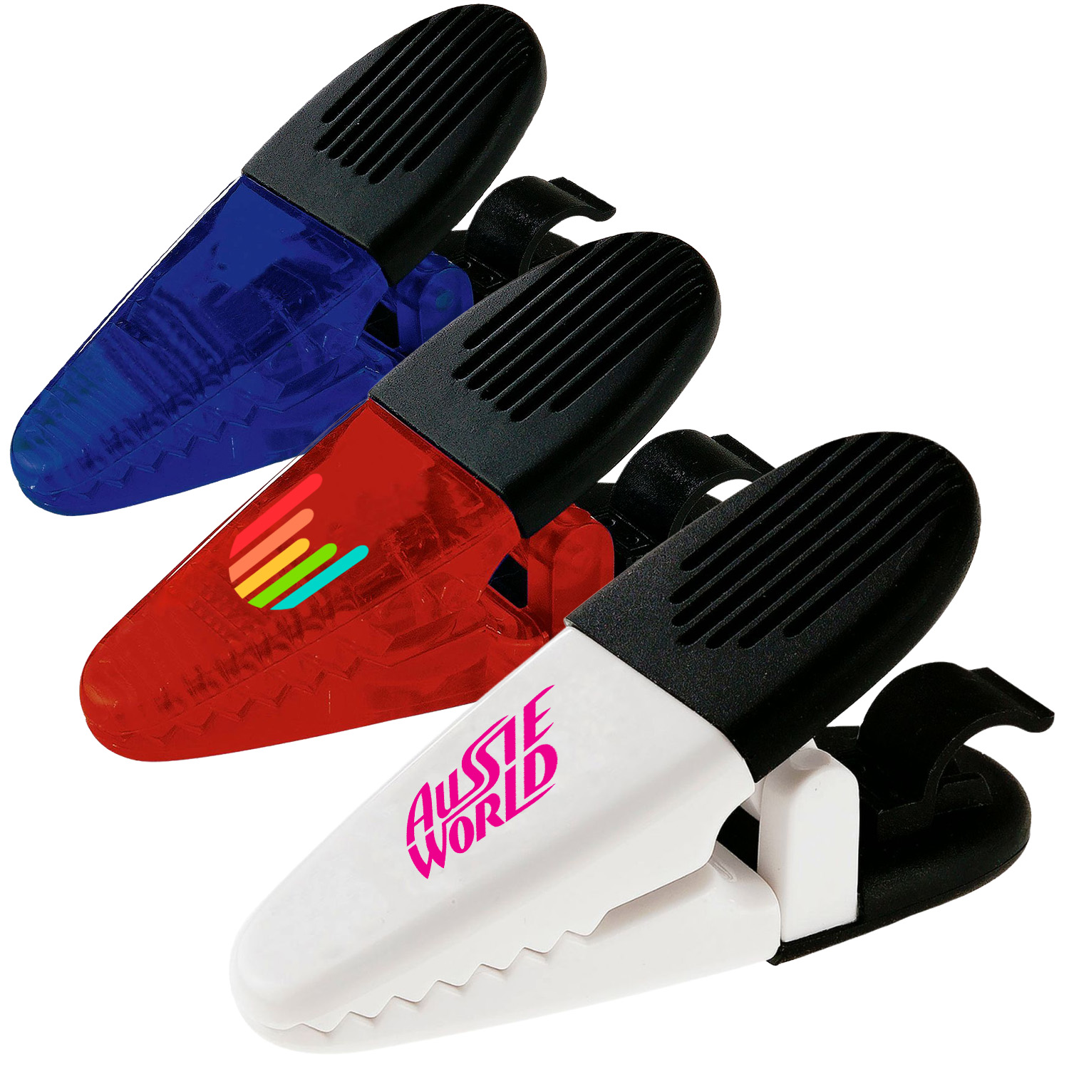 Magnetic Plastic Clip with Pen Holder