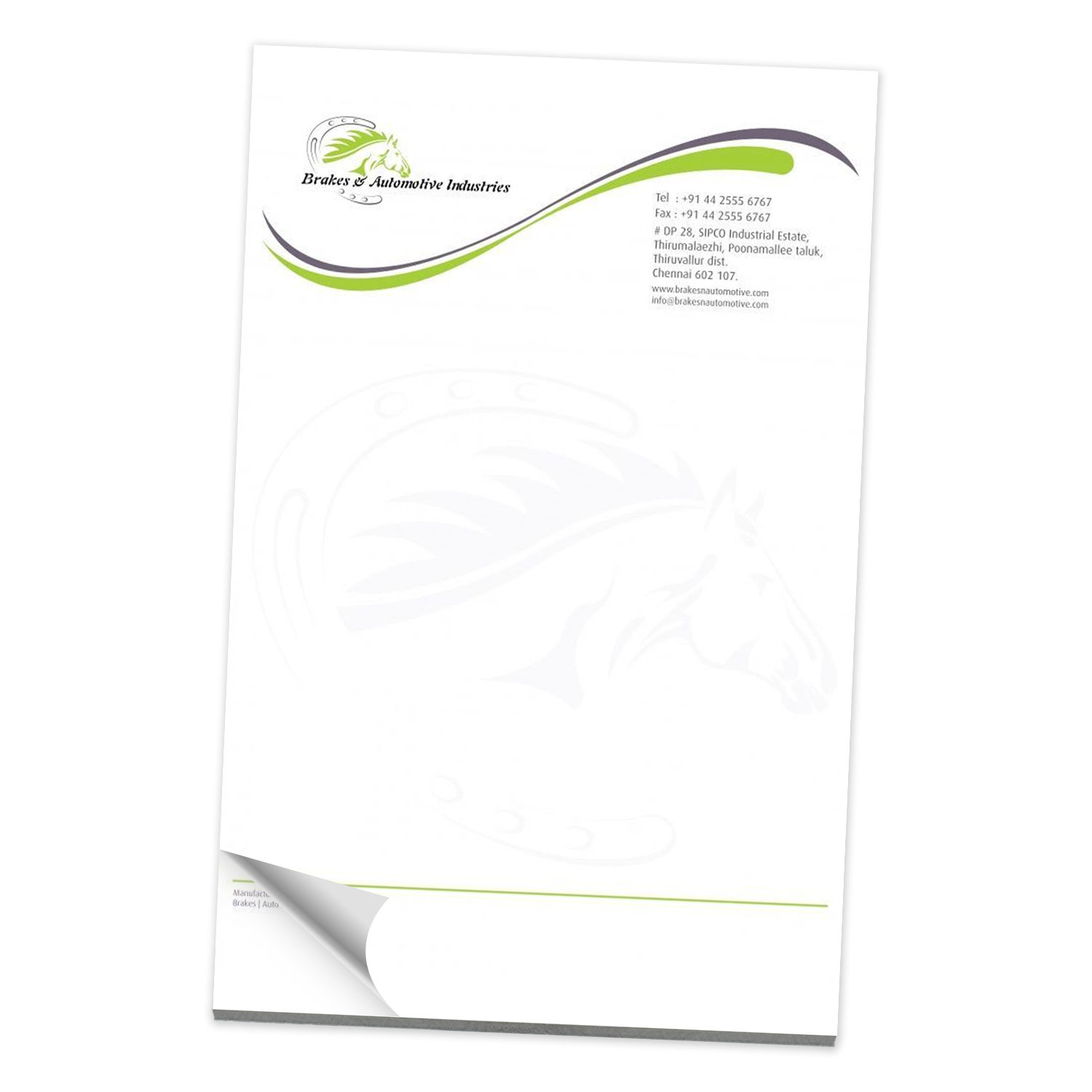 50 Page Magnetic Paper Note Pad