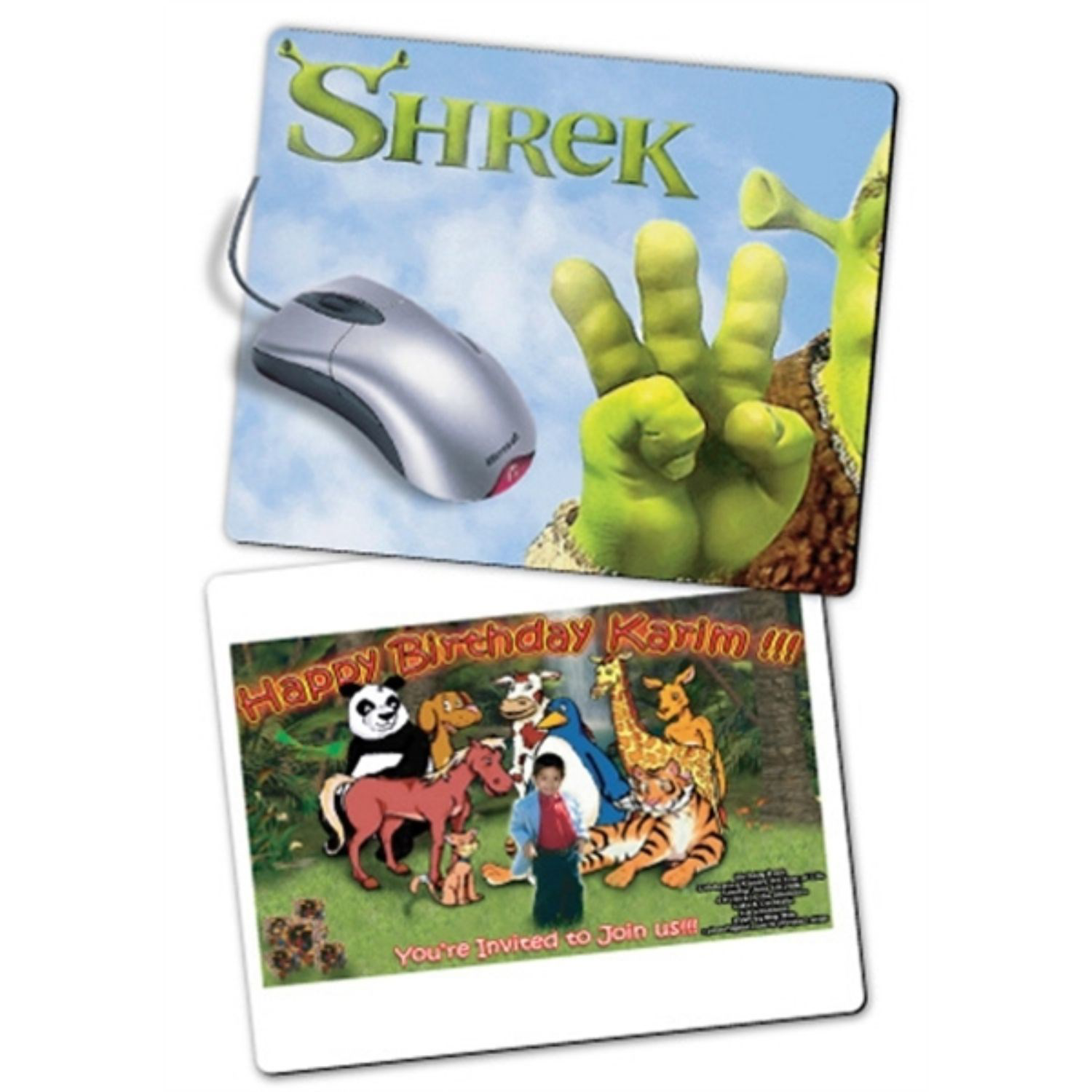 Large Rectangle Full Color Sublimation Mouse Pads