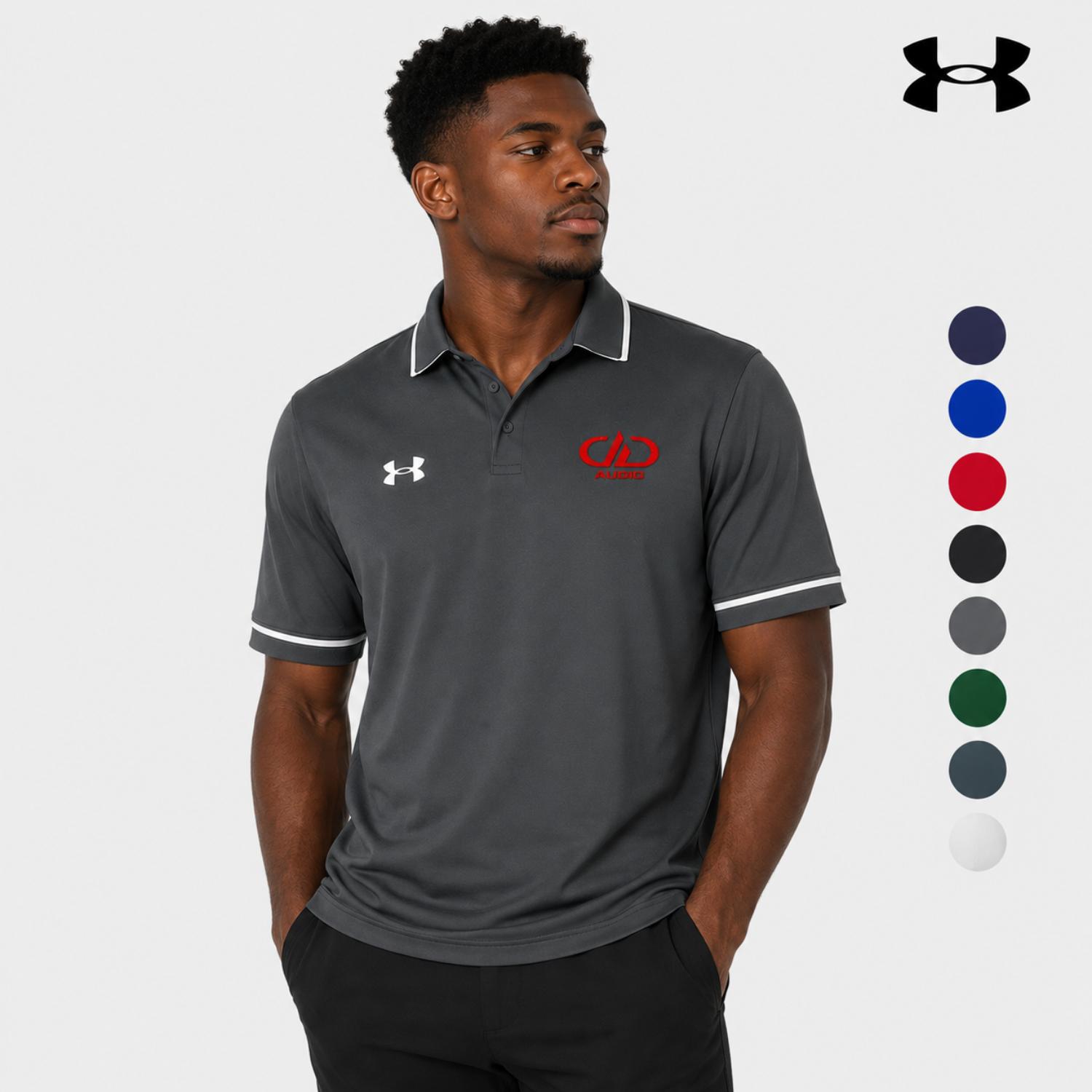 Under Armour Men's Tipped Teams Performance Polo