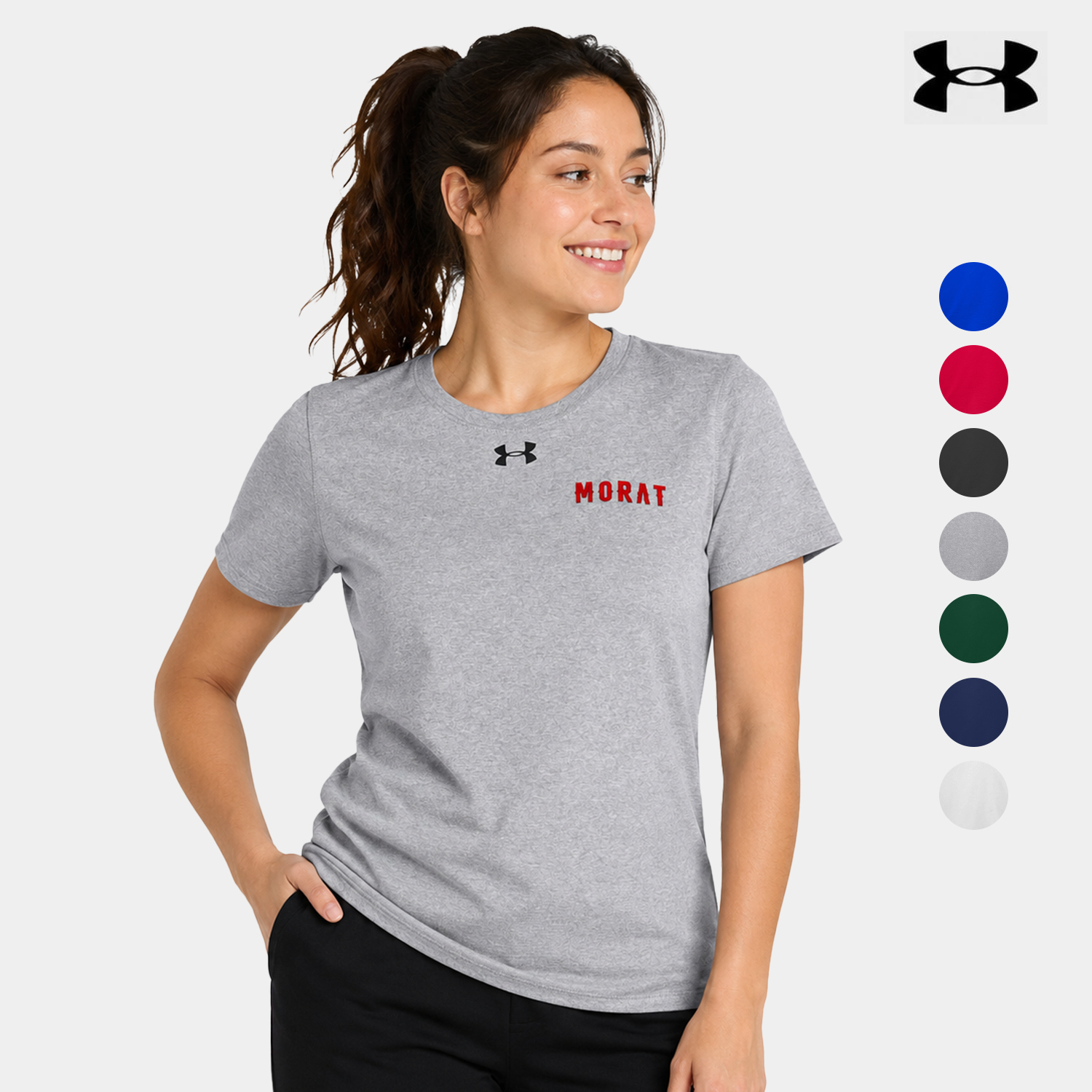 Under Armour Ladies' Tipped Teams Performance Polo