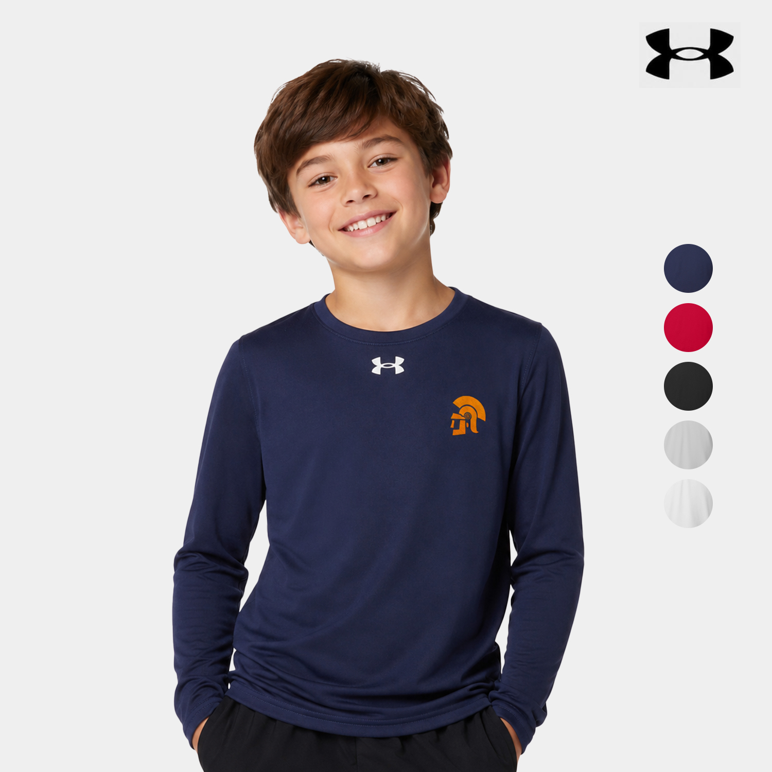 Under Armour Youth Tech Long-Sleeve T-Shirt