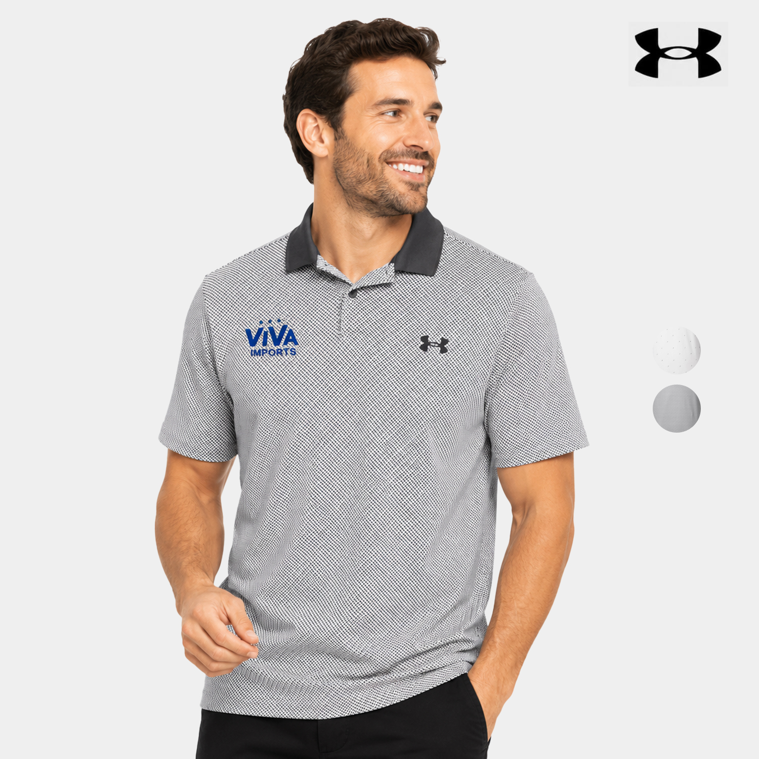Under Armour Men's 3.0 Printed Performance Polo