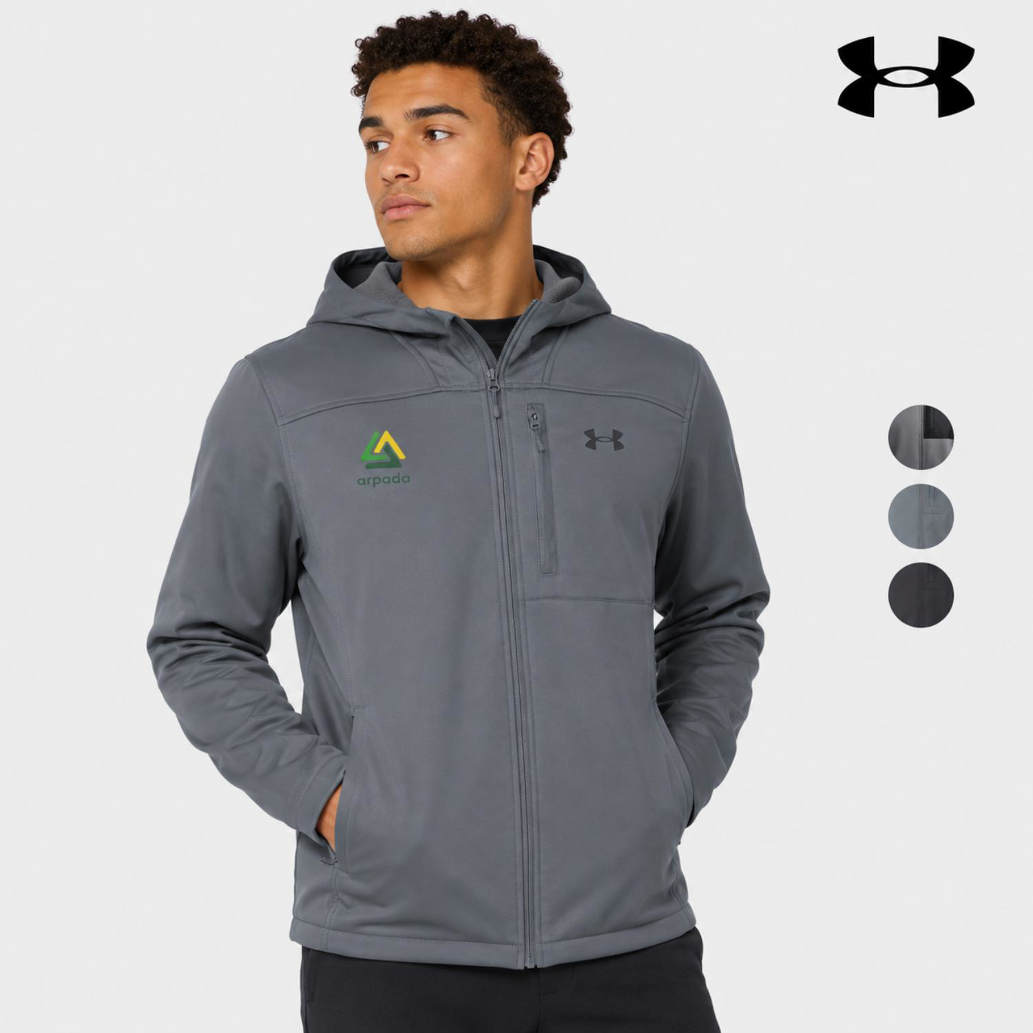 Under Armour Men's CGI Shield 2.0 Hooded Jacket