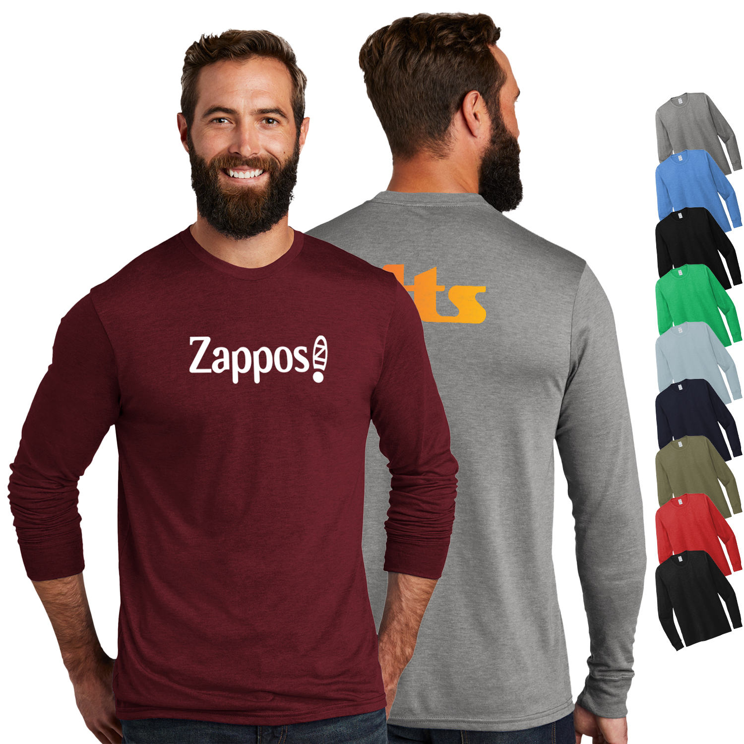 Allmade® Unisex Tri-Blend Long Sleeve Tee
