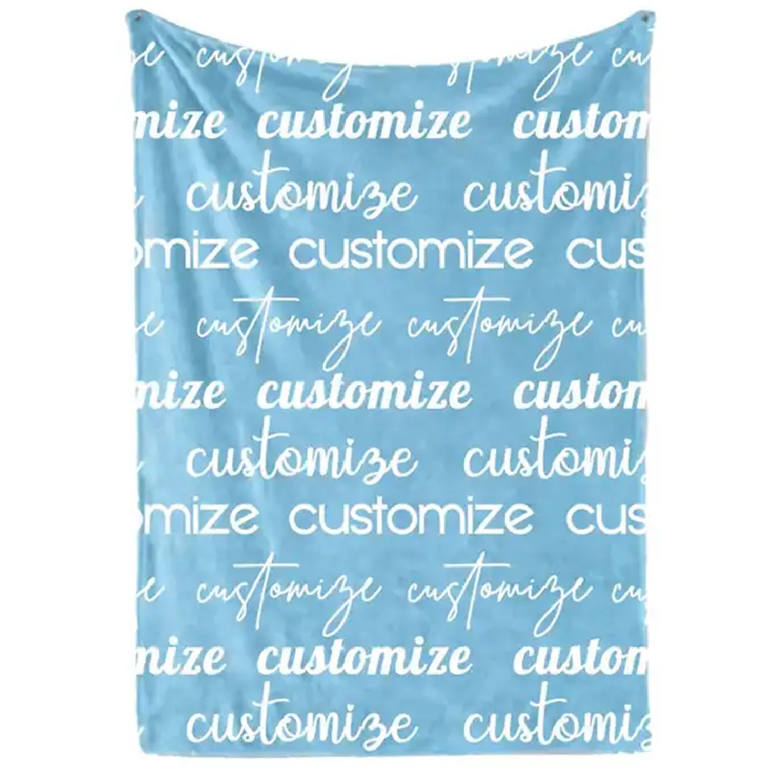42” x 42” Cotton Feel Swaddle Sublimation Blanket 200 GSM