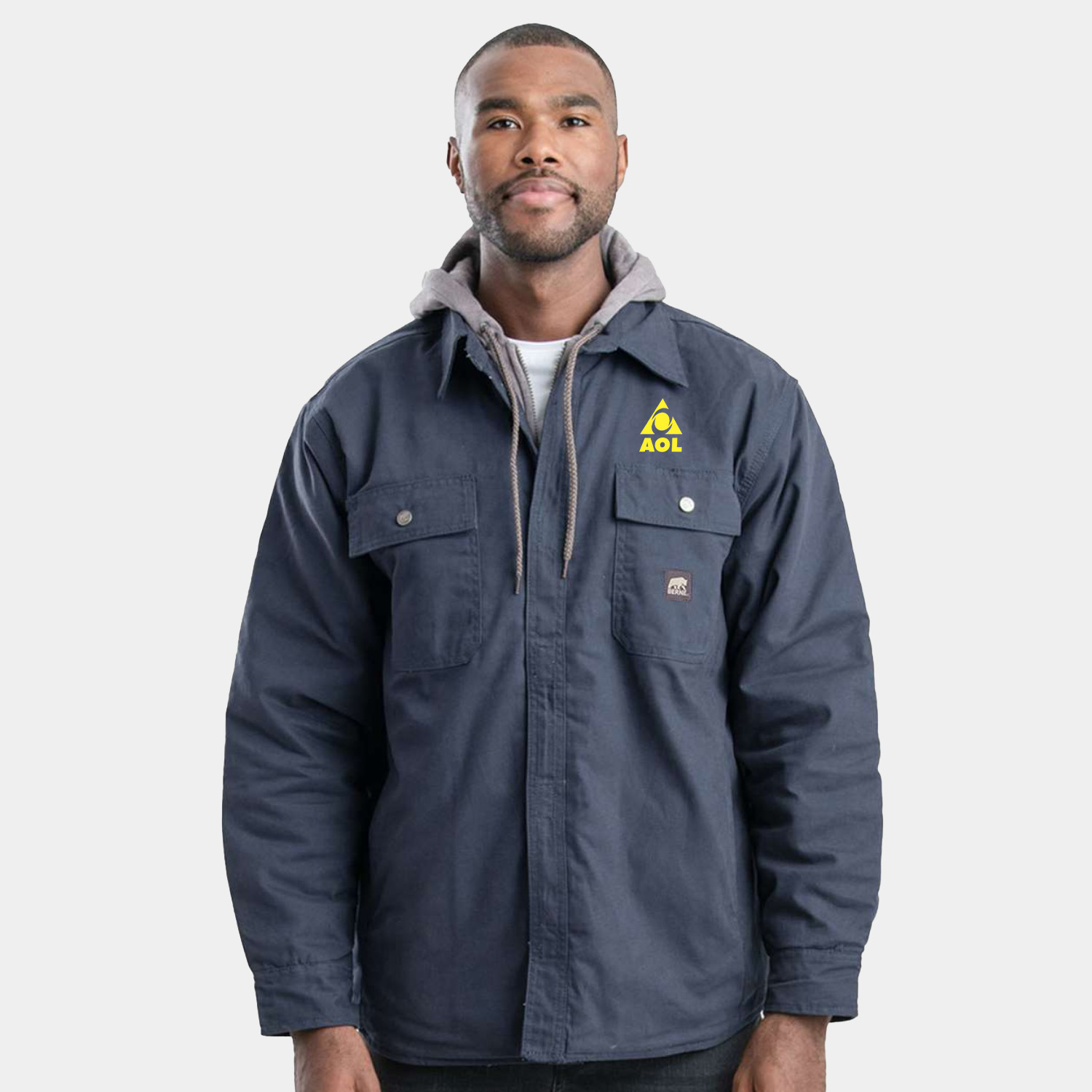 BERNE® Men's Throttle Hooded Shirt Jacket