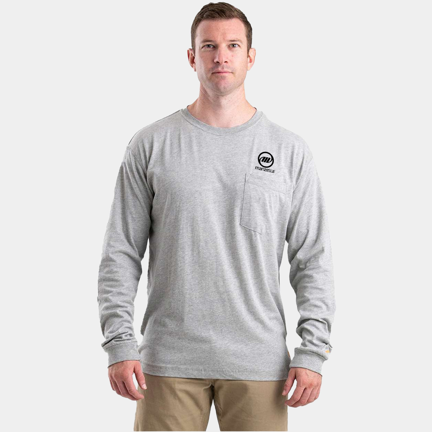 BERNE® Men's Performance Long Sleeve Pocket T-Shirt