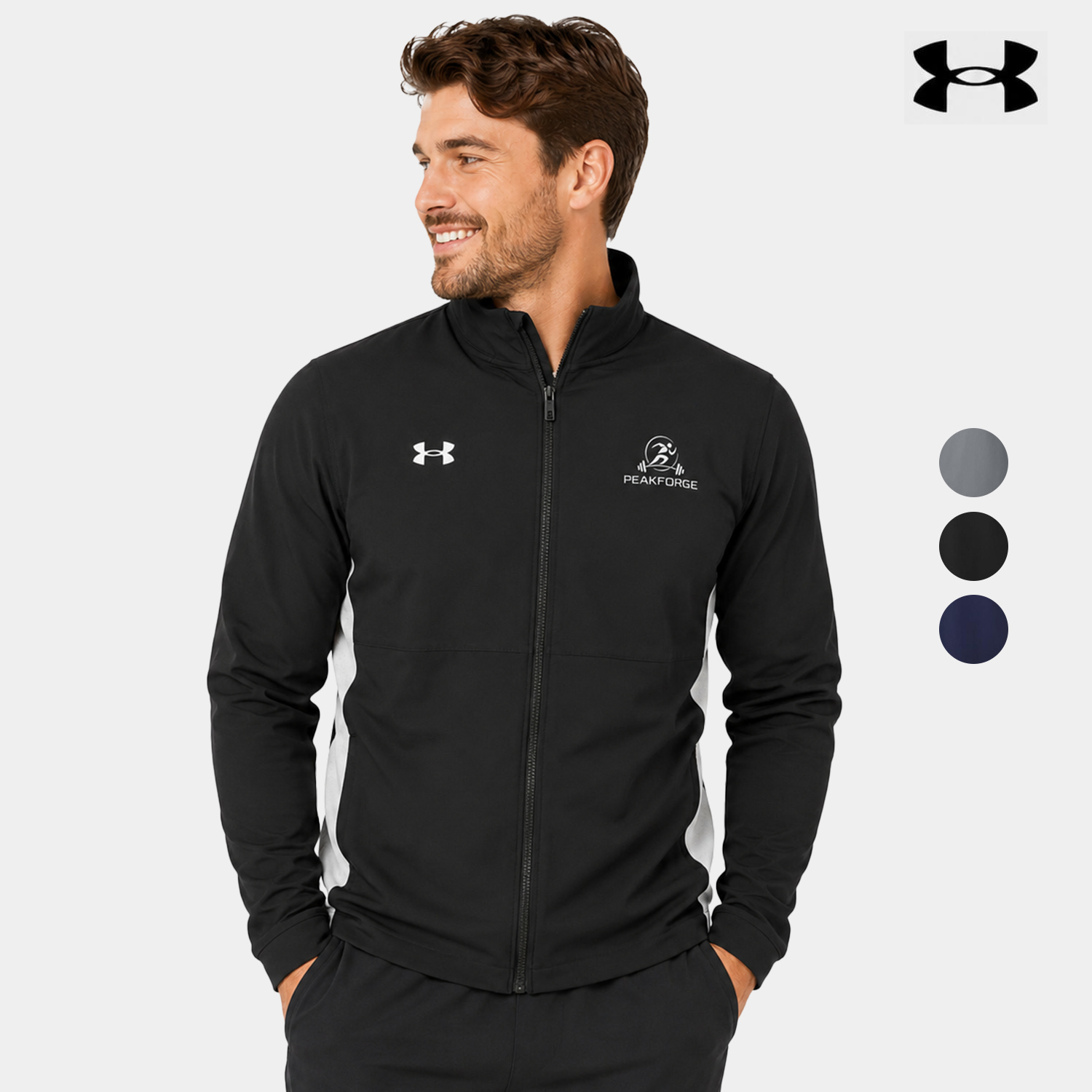 Under Armour Men’s Rival Stretch Packable Rain Jacket