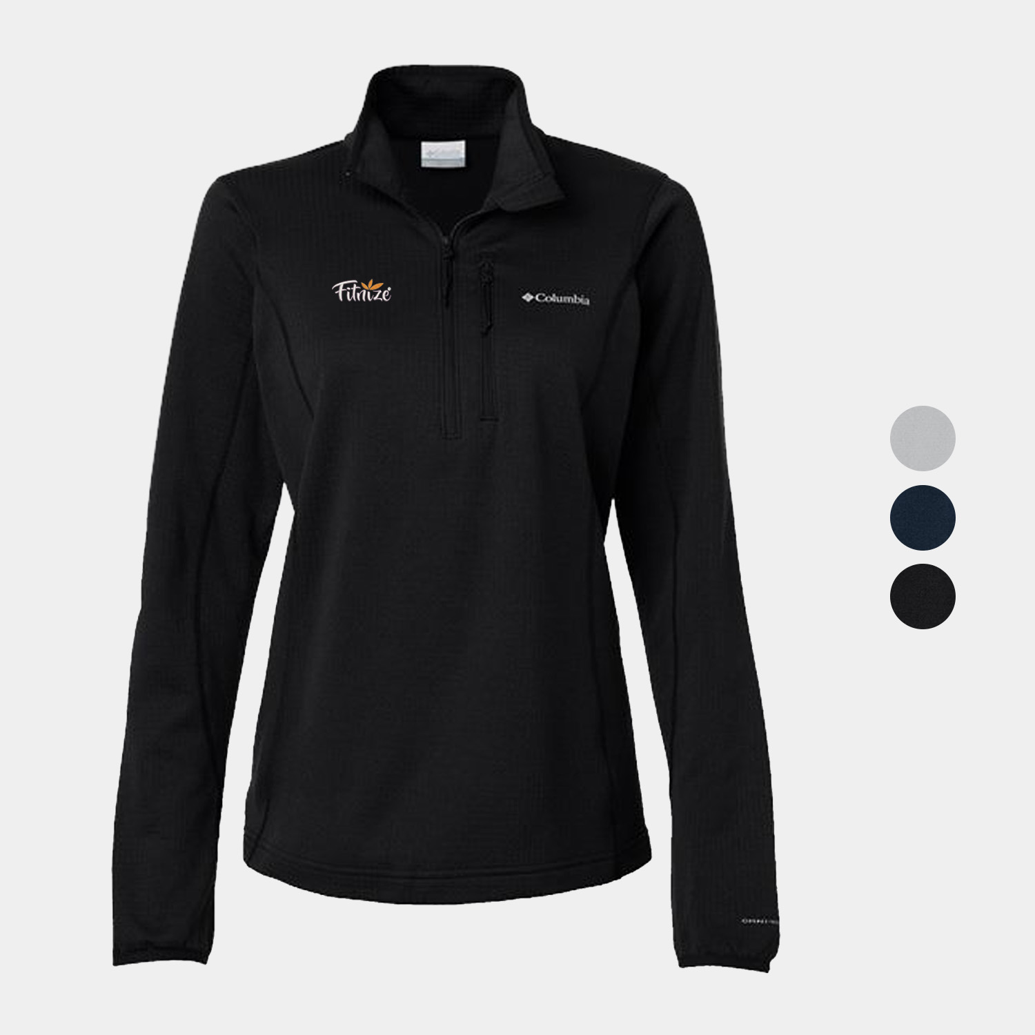Women's Essential Hike Grid Fleece Half‑Zip Pullover