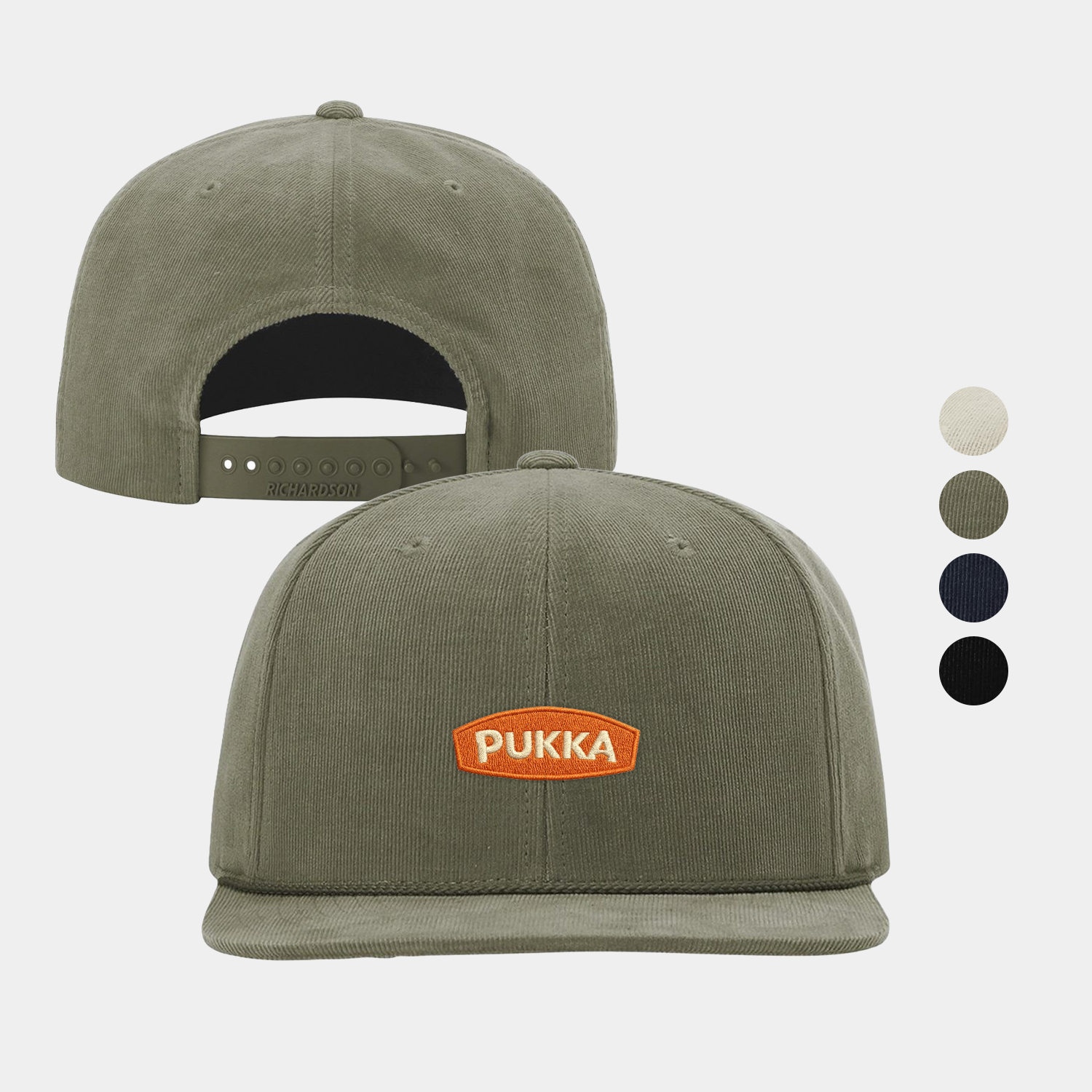 Timberline Corduroy Rope Snapback Cap