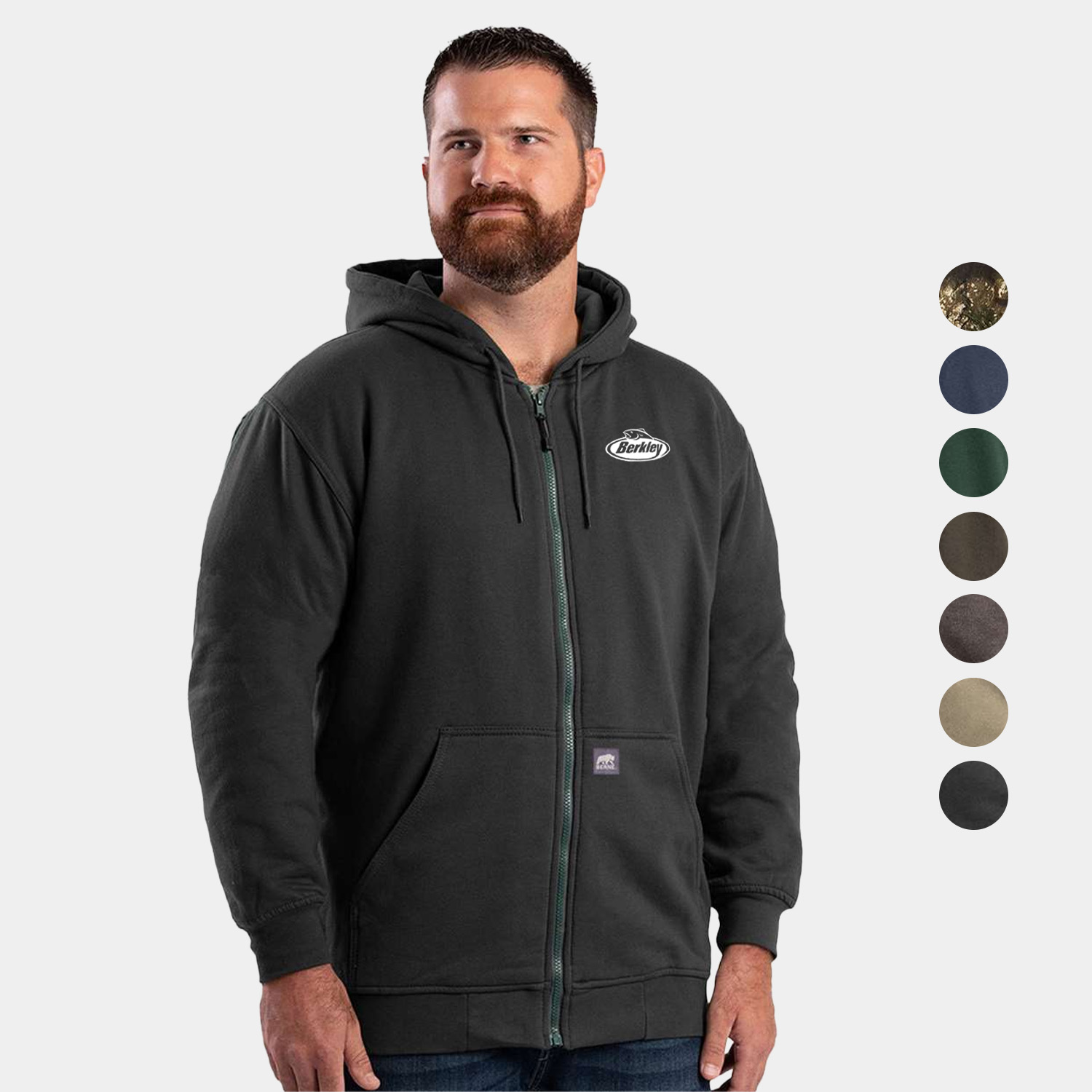 BERNE® Men's Heritage Thermal-Lined Hooded Sweatshirt