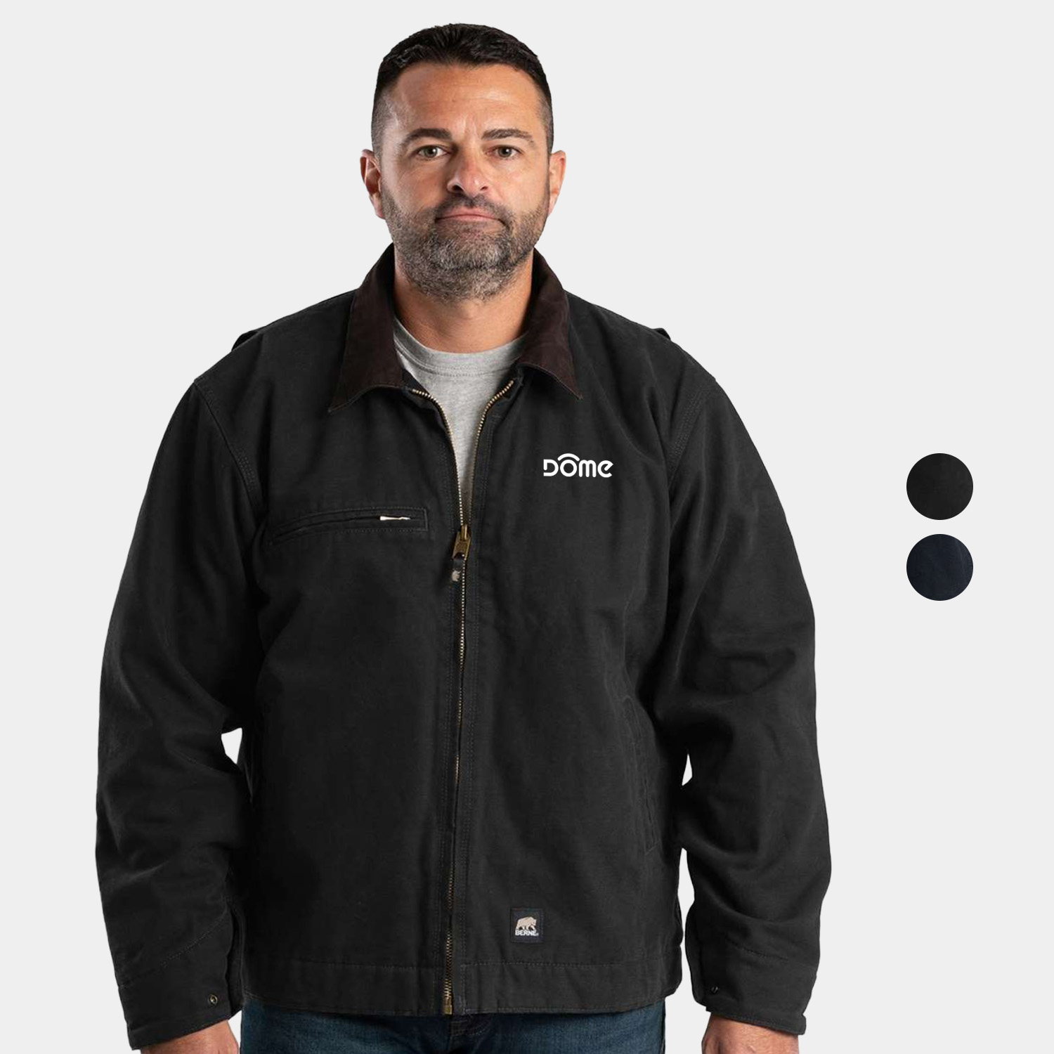 BERNE® Men's Highland Washed Gasoline Jacket