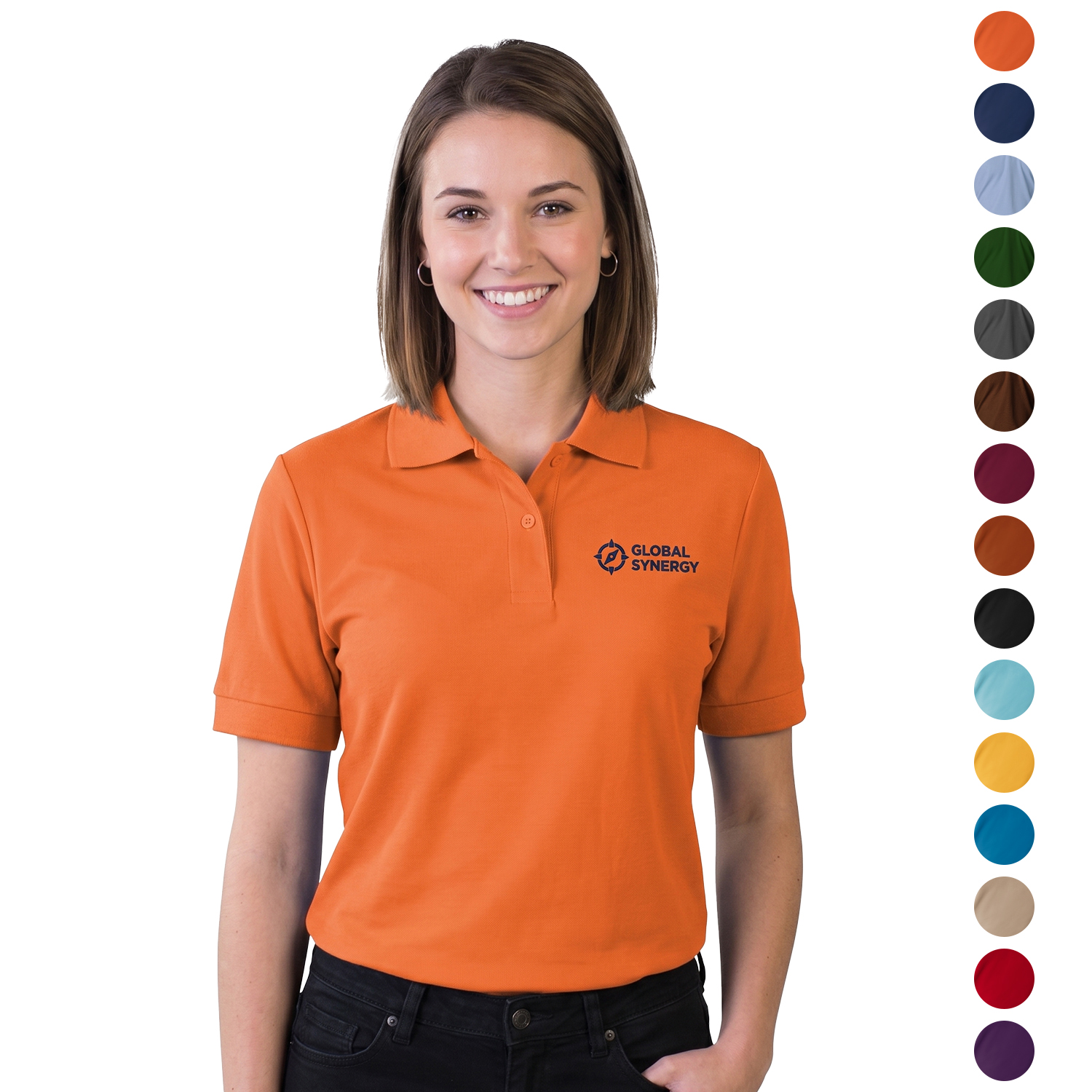 Ladies' Titan Soft Touch Pique Polo Shirt