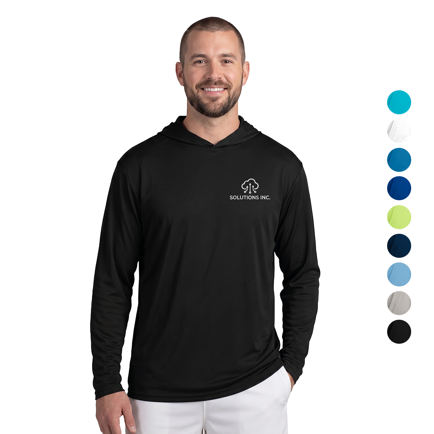 Adult Legend Performance Long-Sleeve Hooded Tee