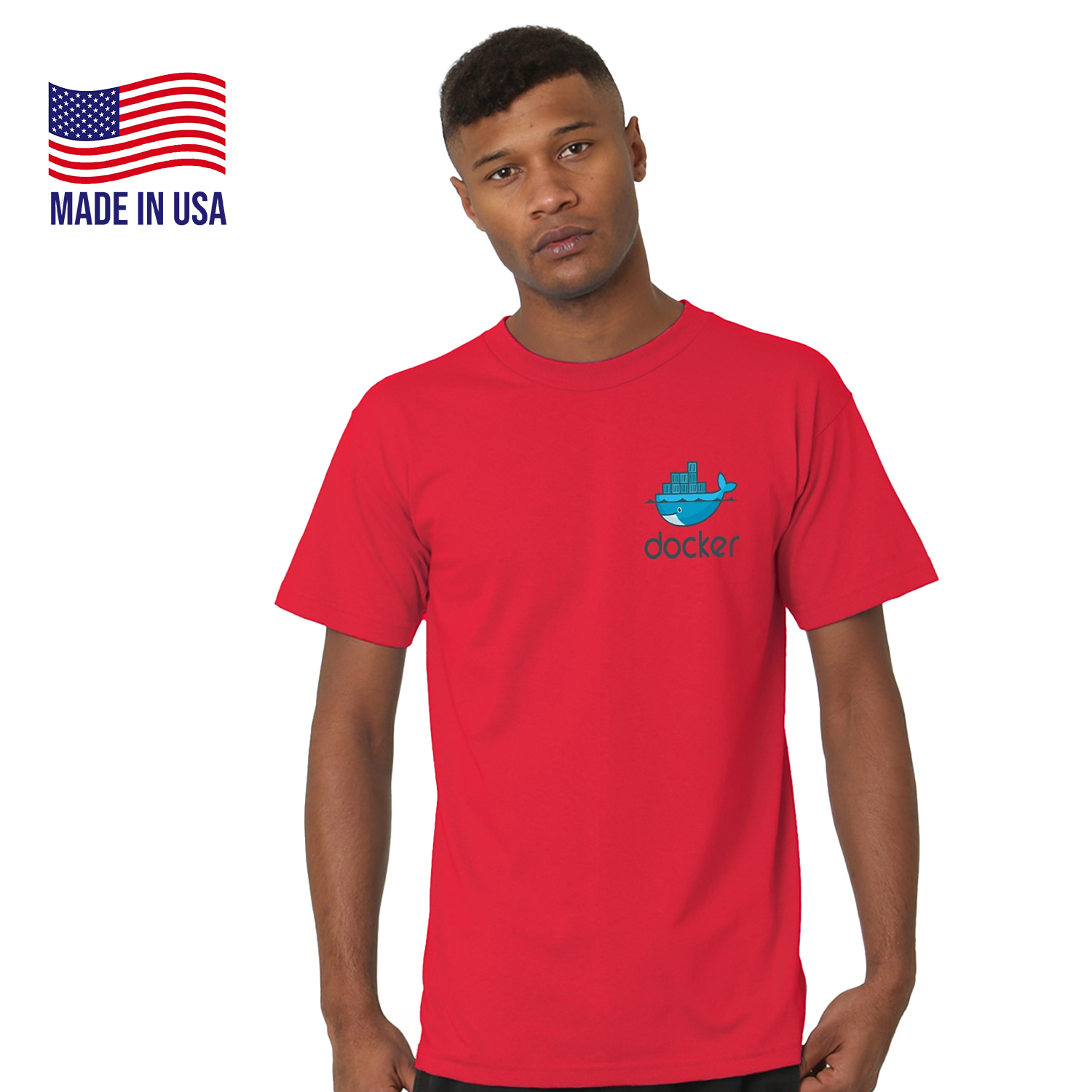 USA-Made Midweight Unisex Crew Tee