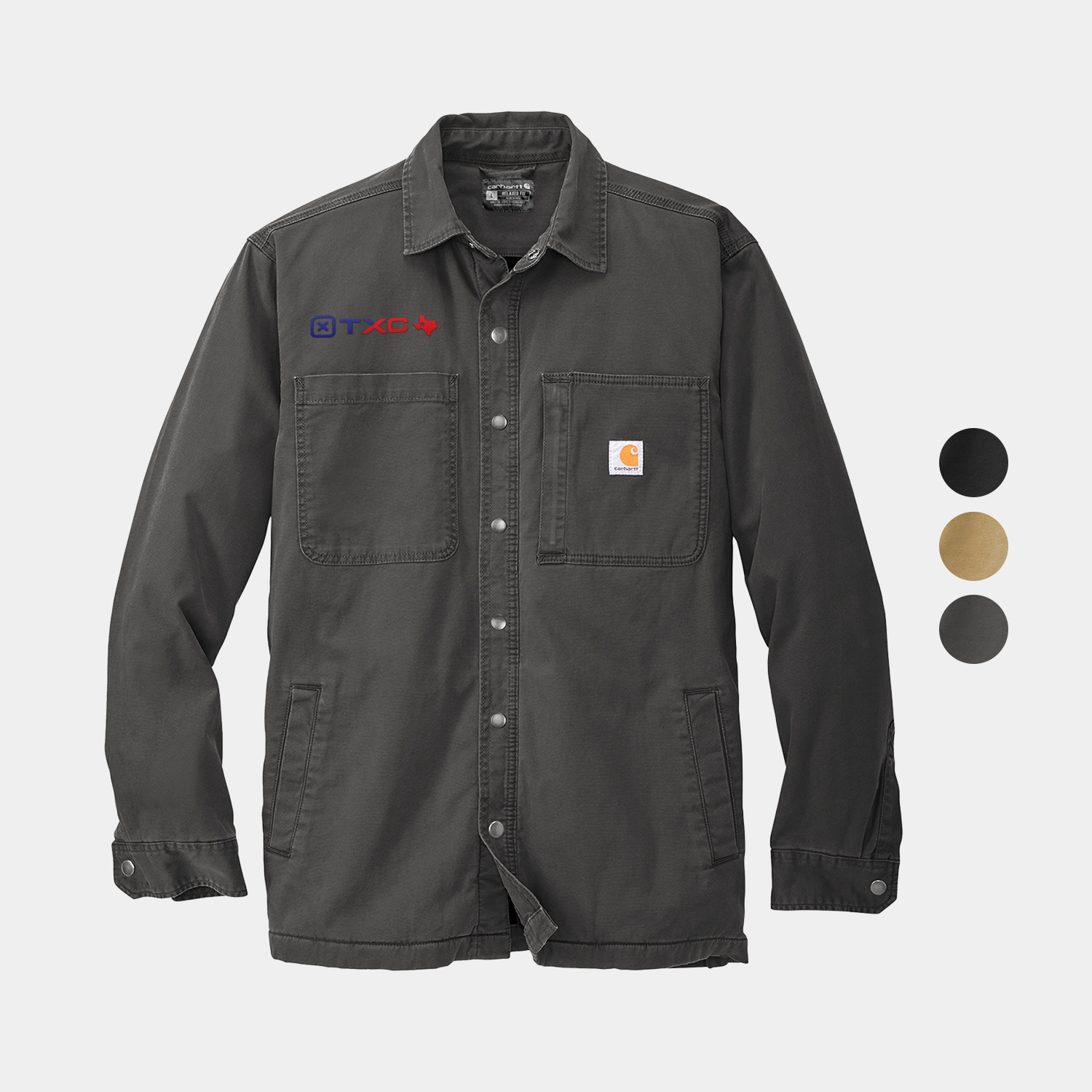 Carhartt® Rugged Flex® Fleece-Lined Shirt Jac